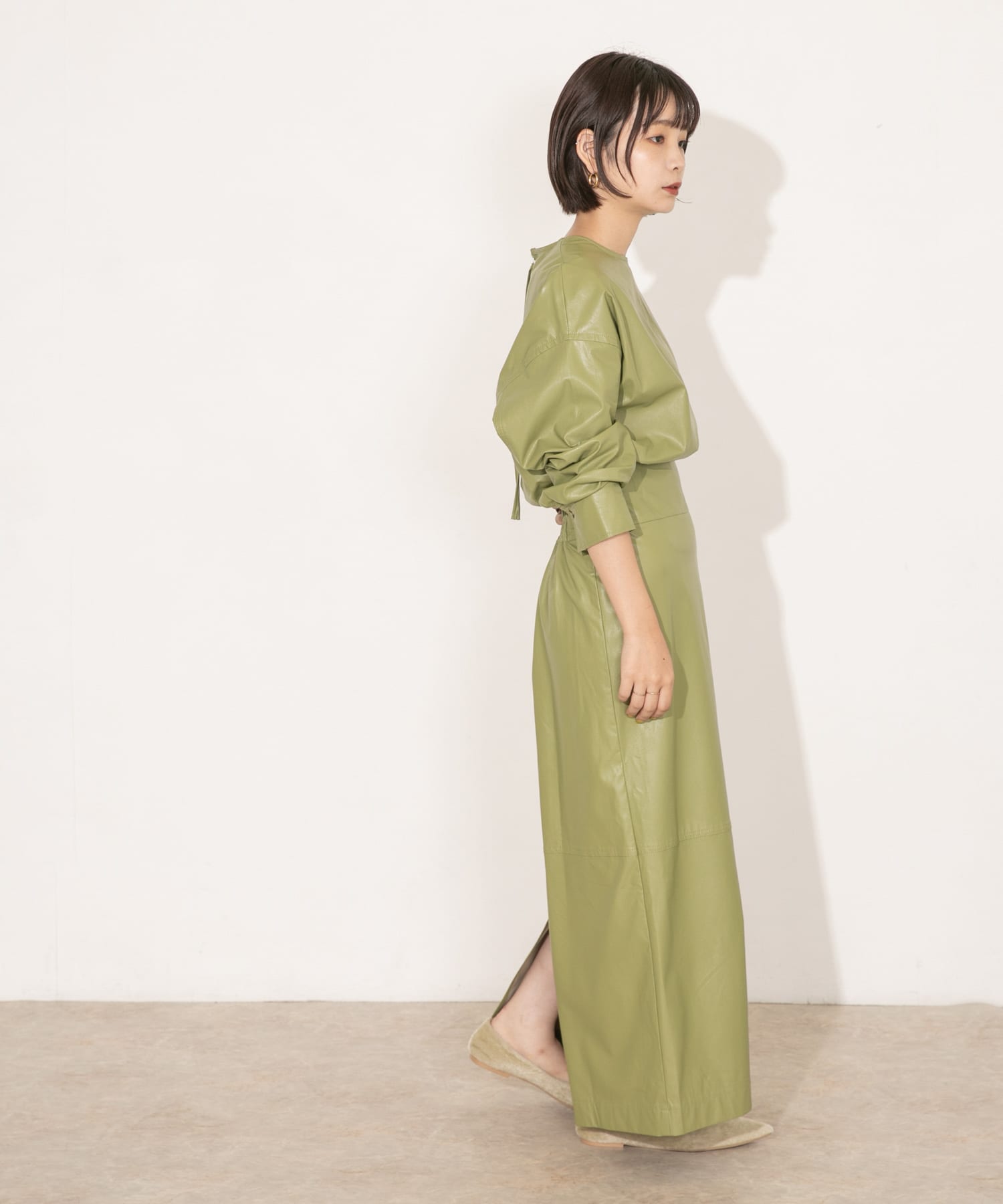 身長：160cm サイズ：one