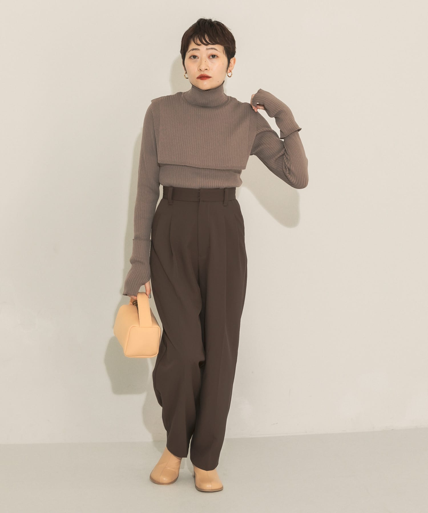 身長：155cm サイズ：one