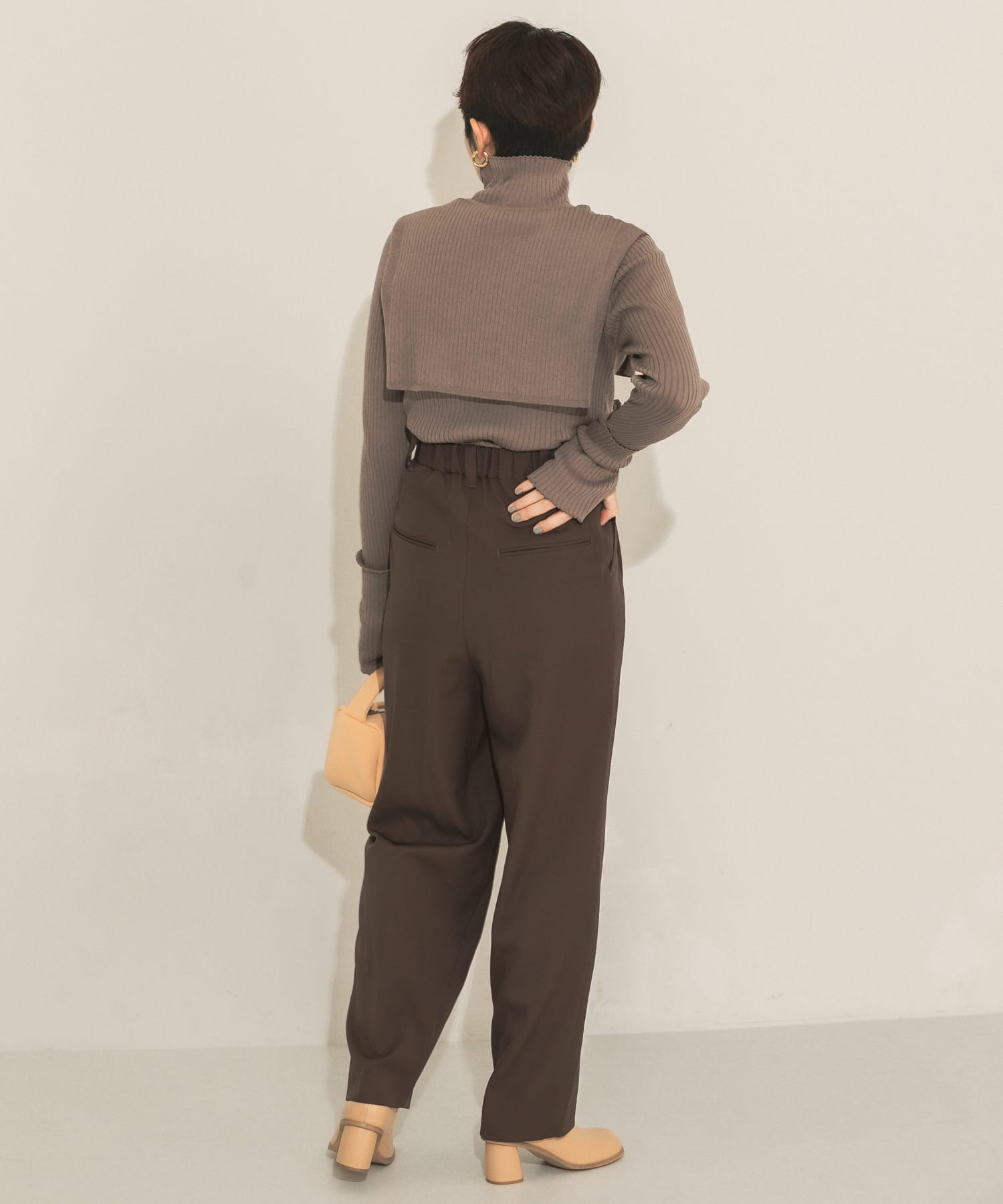 身長：155cm サイズ：one