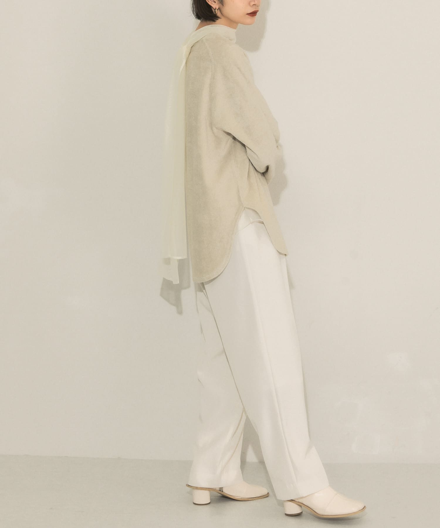 身長：159cm サイズ：one