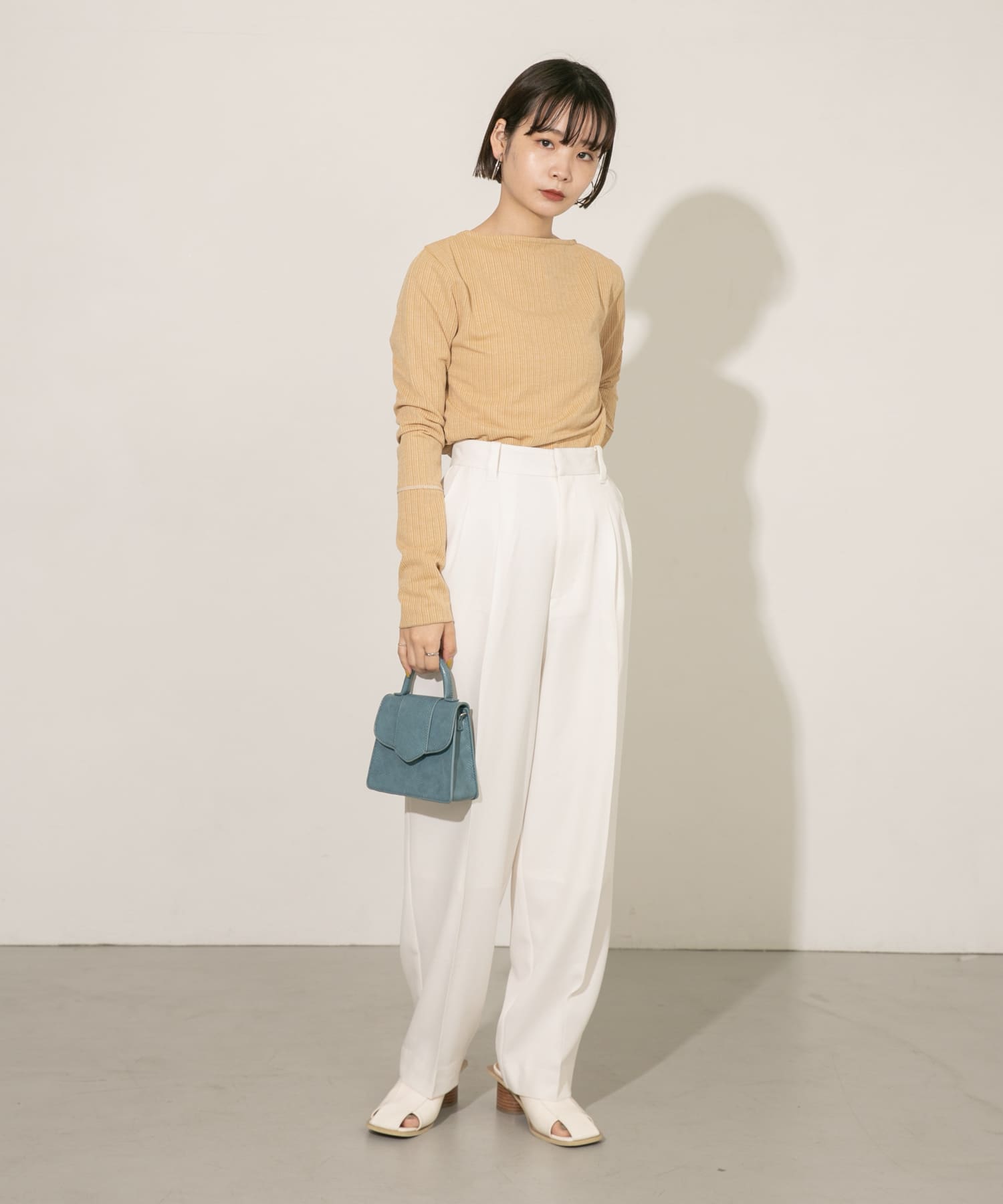 身長：160cm サイズ：one