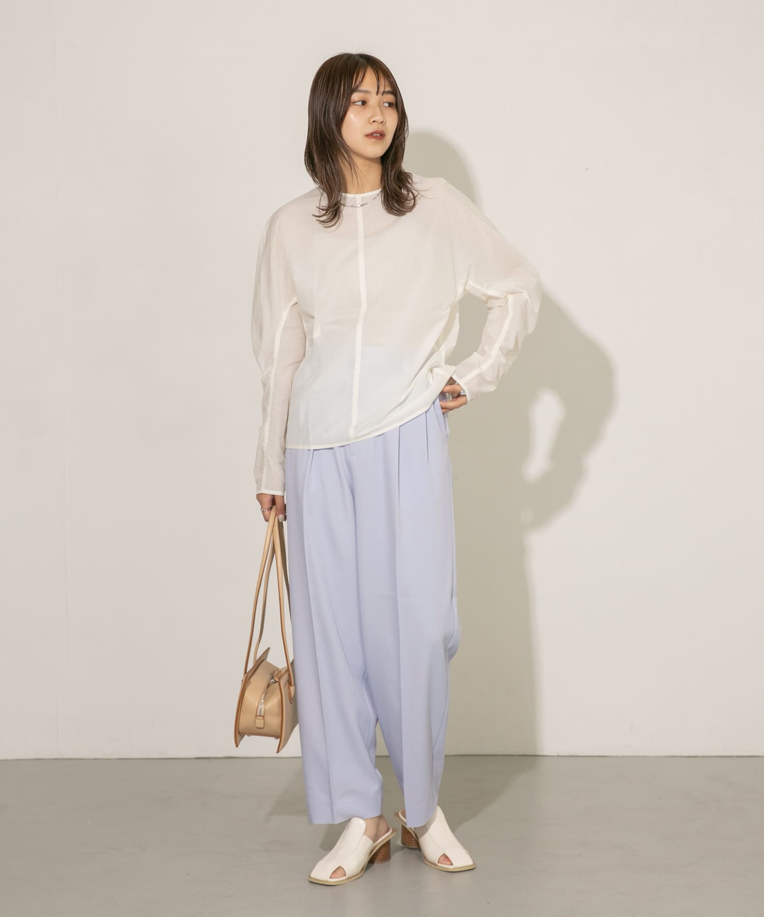 身長：165cm サイズ：one
