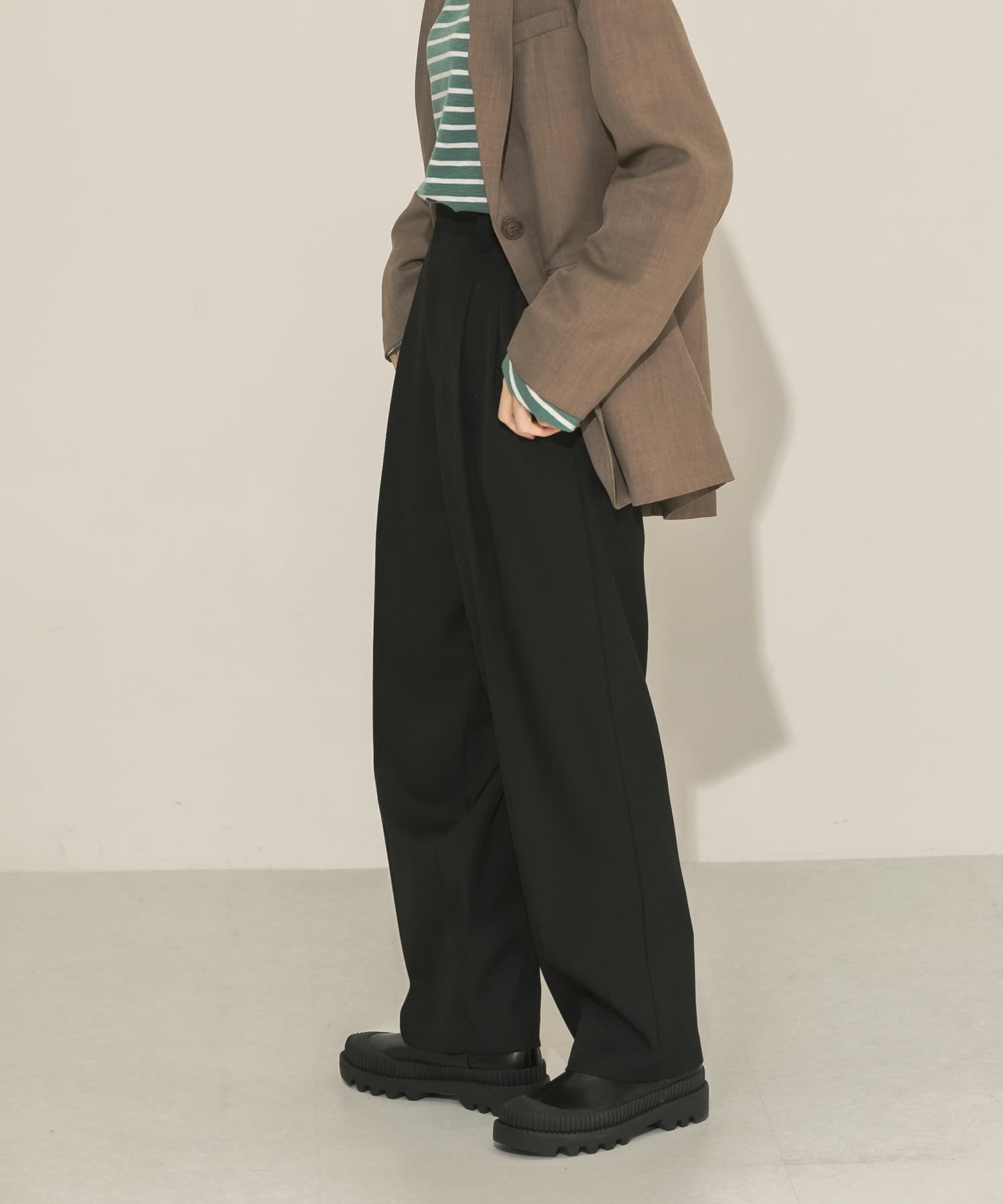 身長：159cm サイズ：one