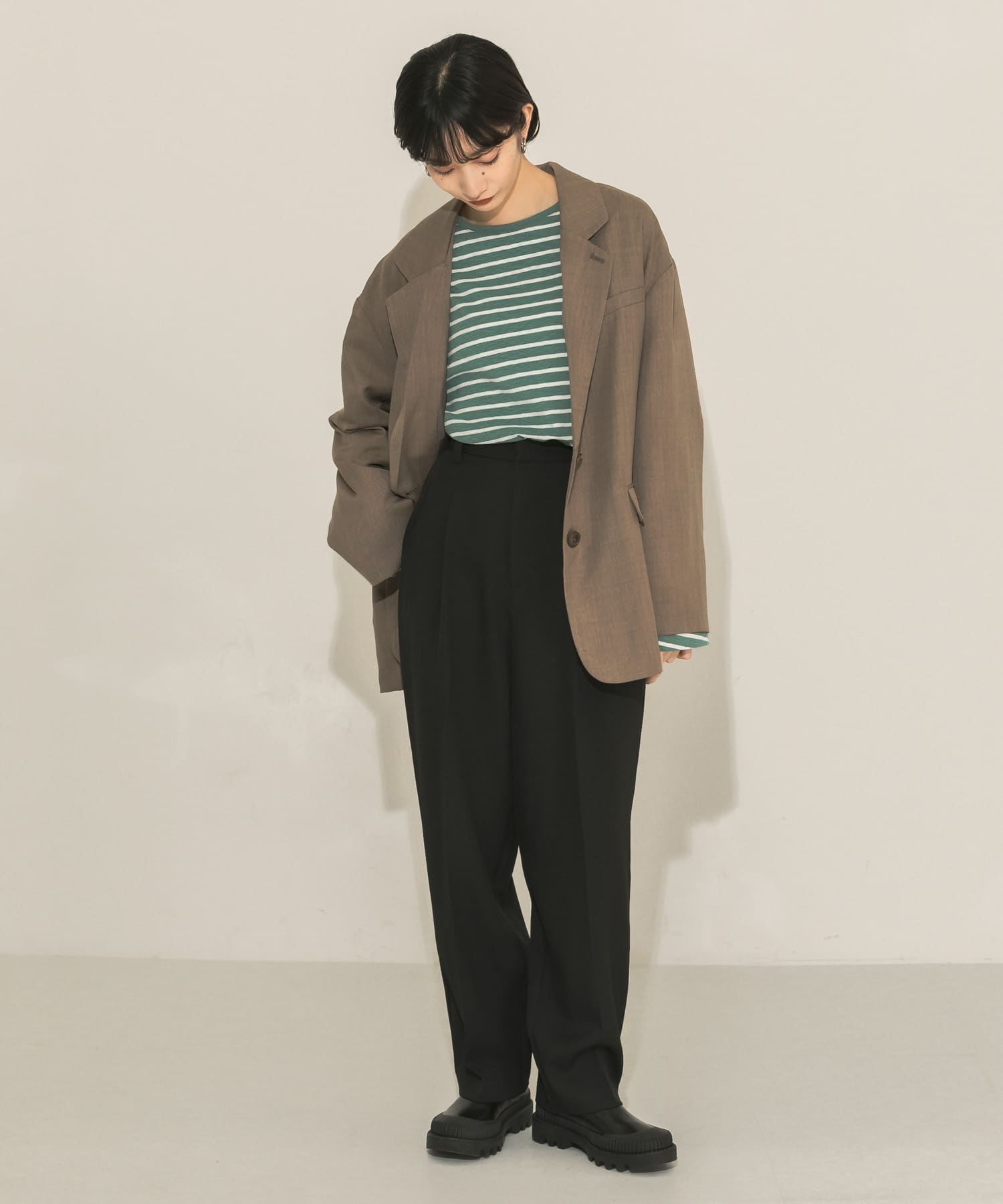 身長：159cm サイズ：one