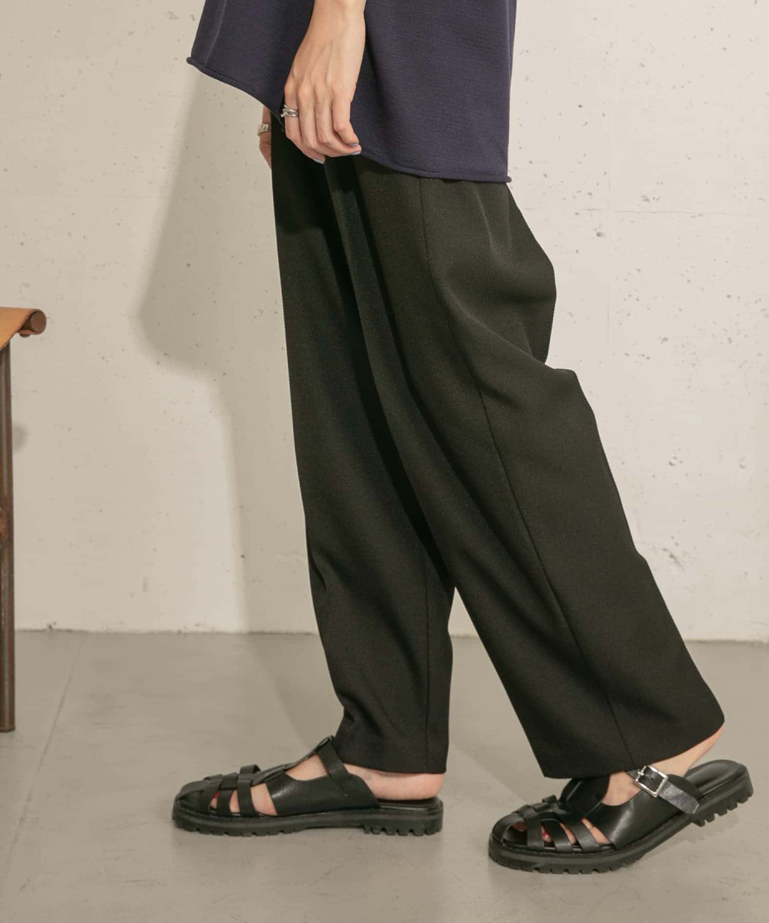 身長：159cm サイズ：one