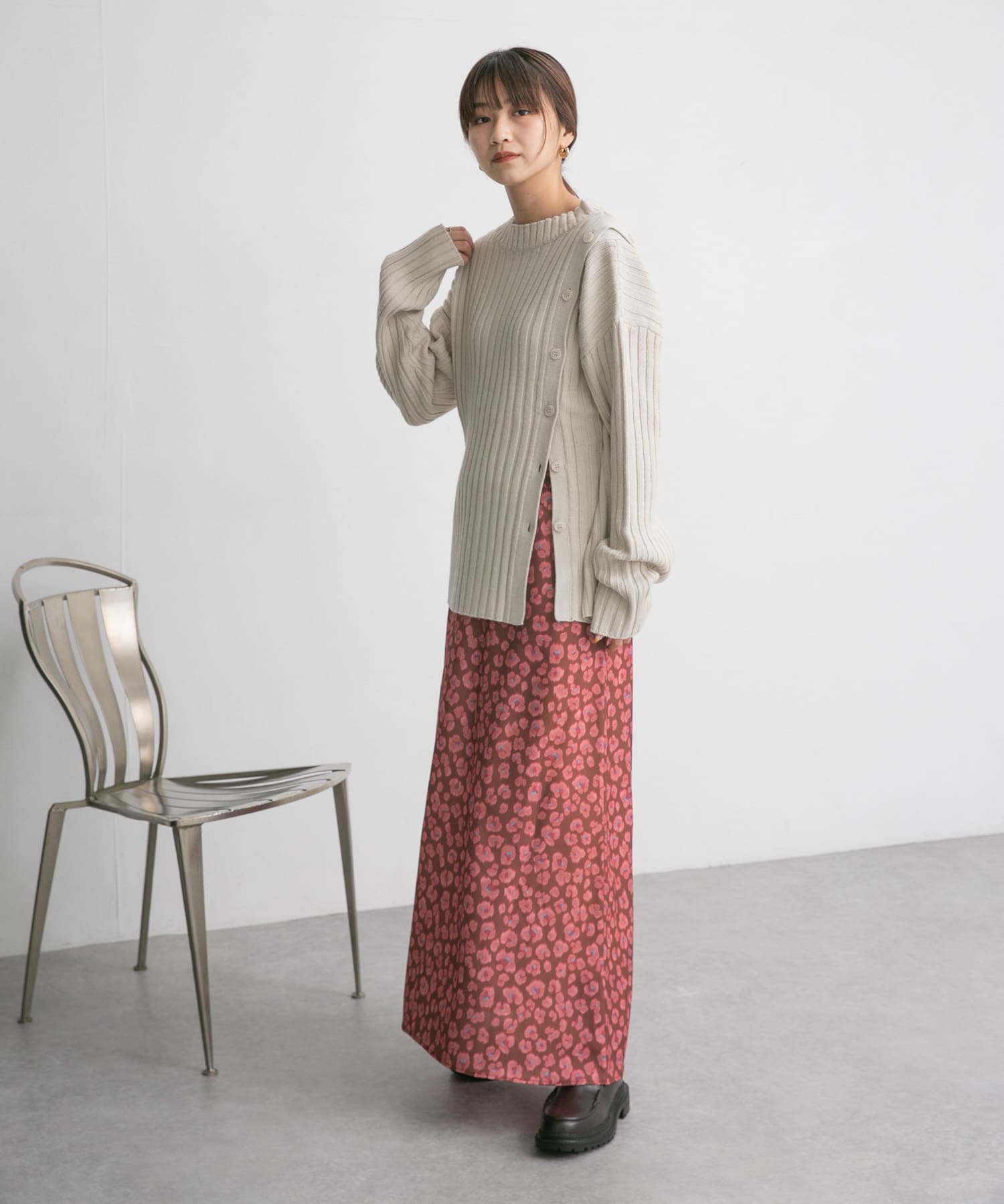 身長：165cm サイズ：one