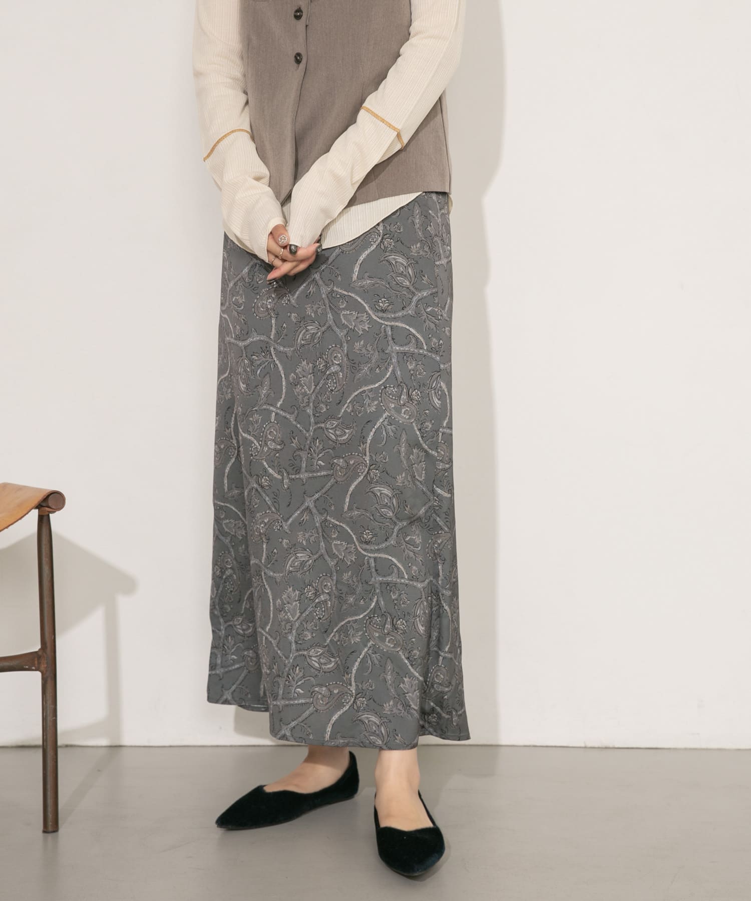 身長：165cm サイズ：one