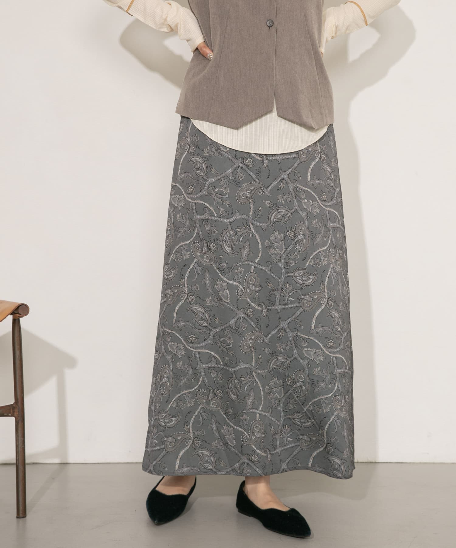 身長：165cm サイズ：one