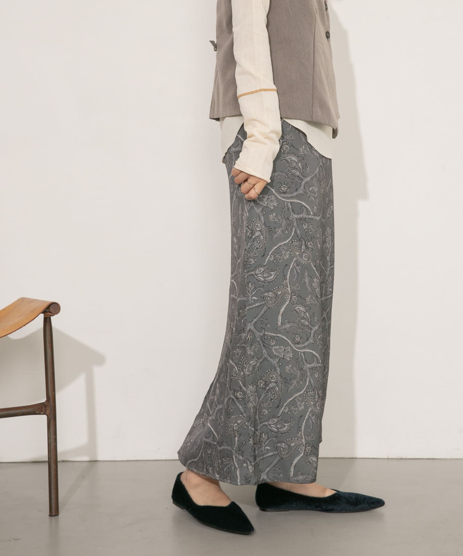 身長：165cm サイズ：one