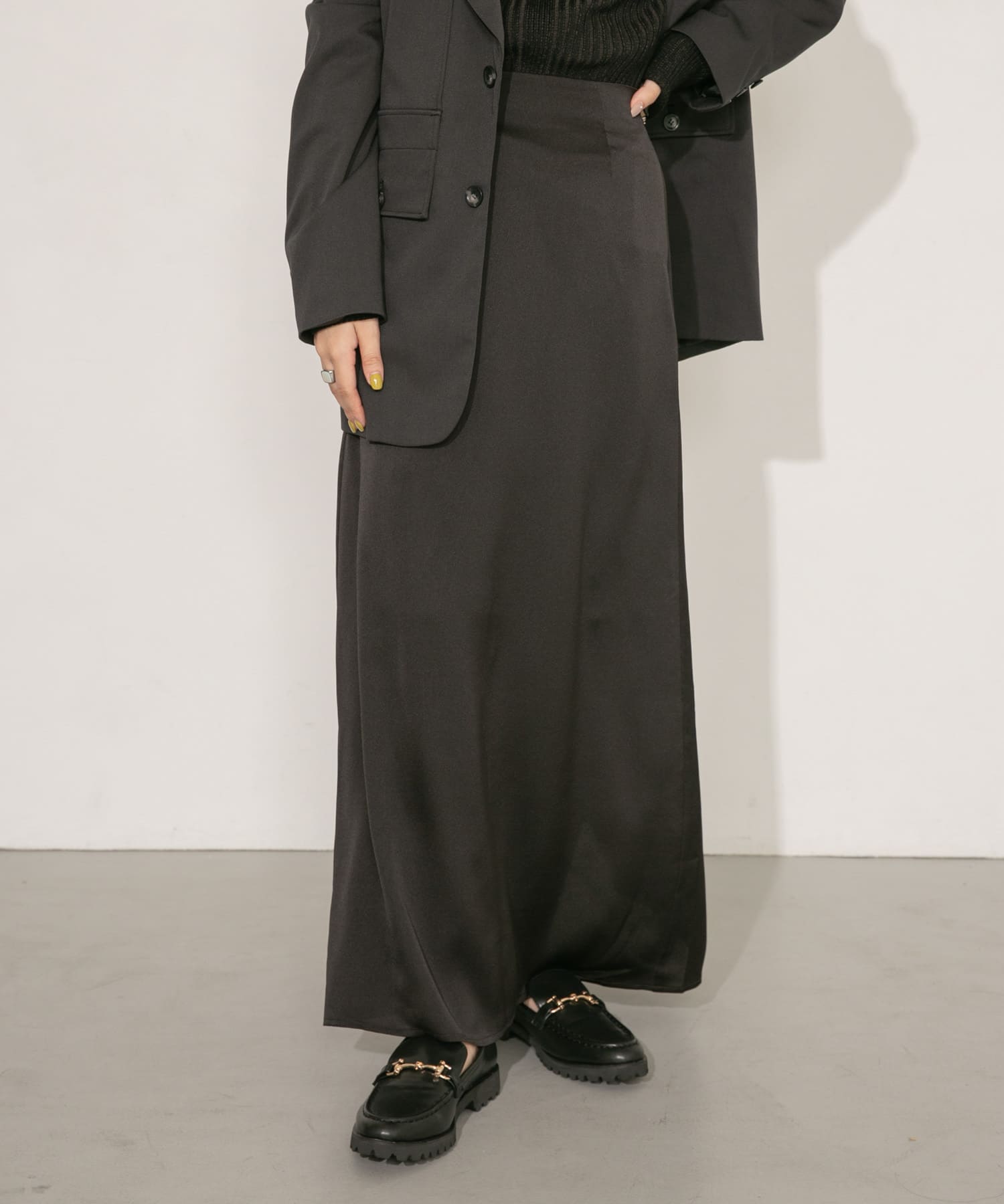身長：160cm サイズ：one