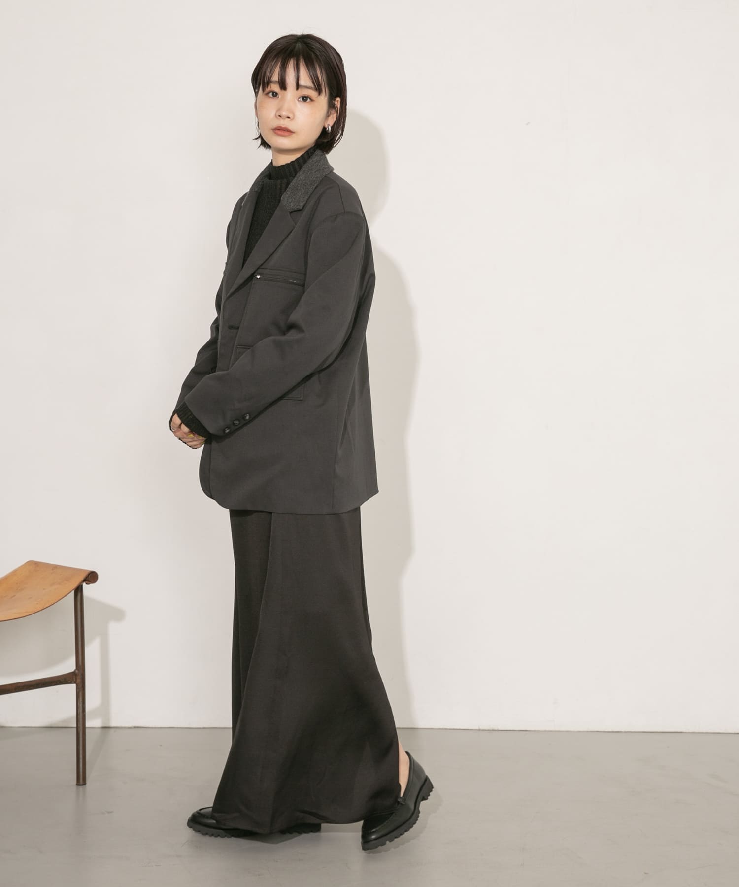 身長：160cm サイズ：one