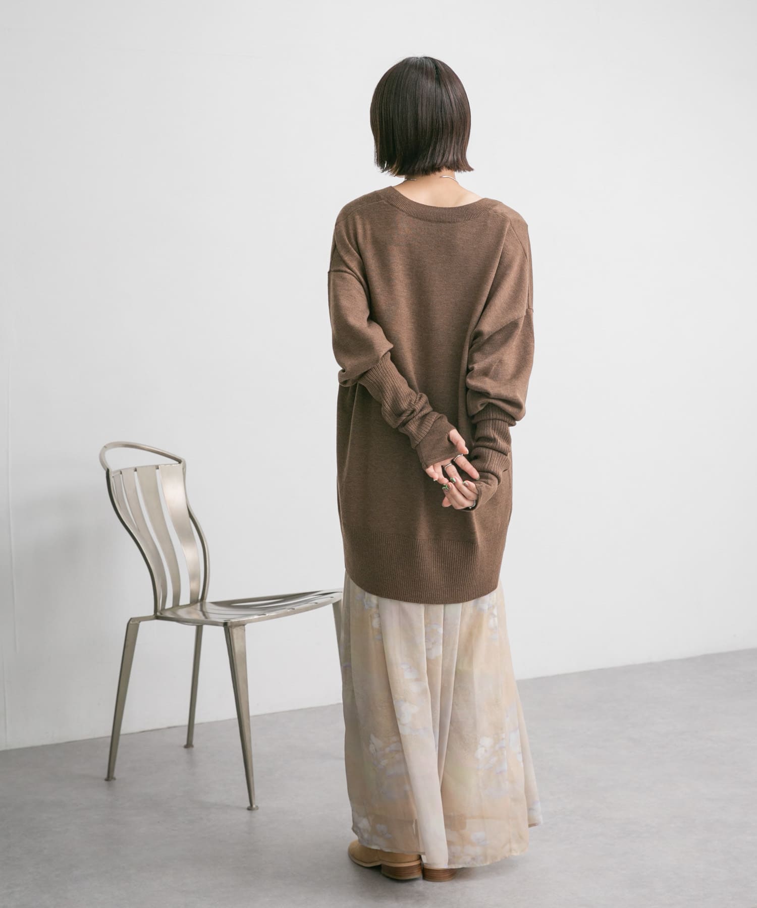 身長：160cm サイズ：one