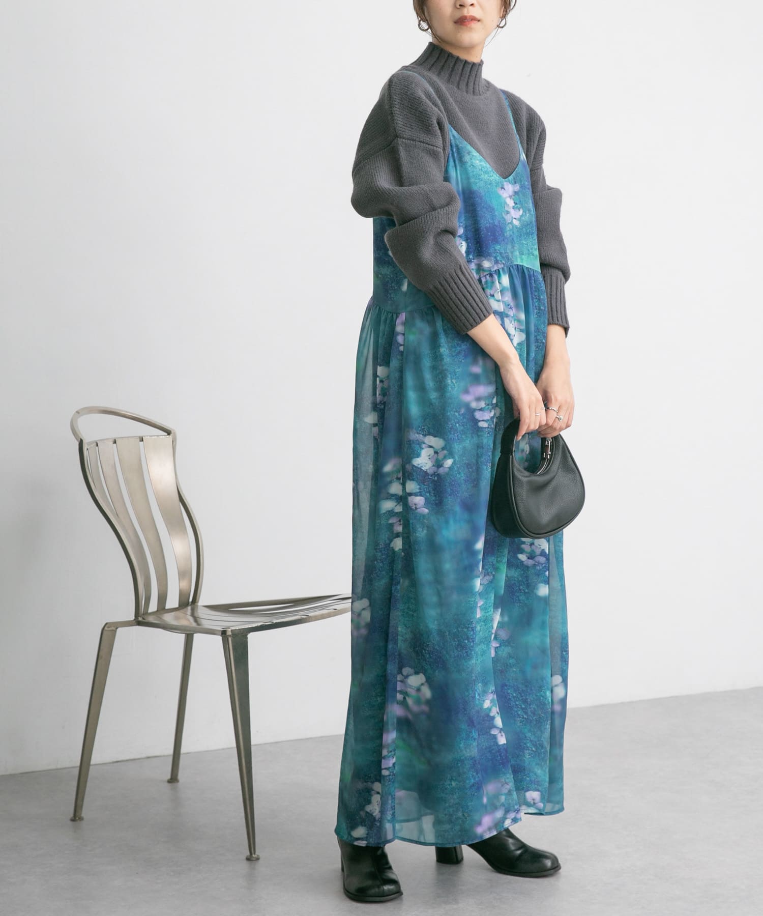 身長：165cm サイズ：one