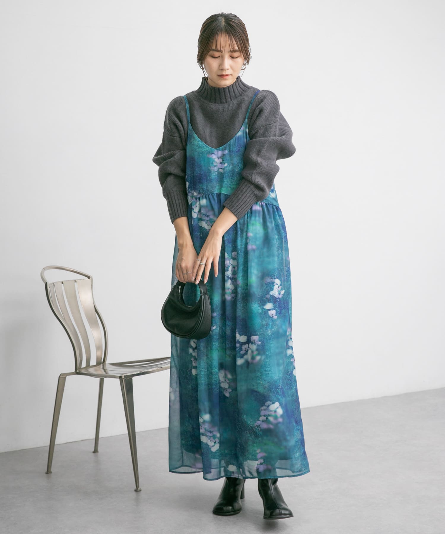 身長：165cm サイズ：one