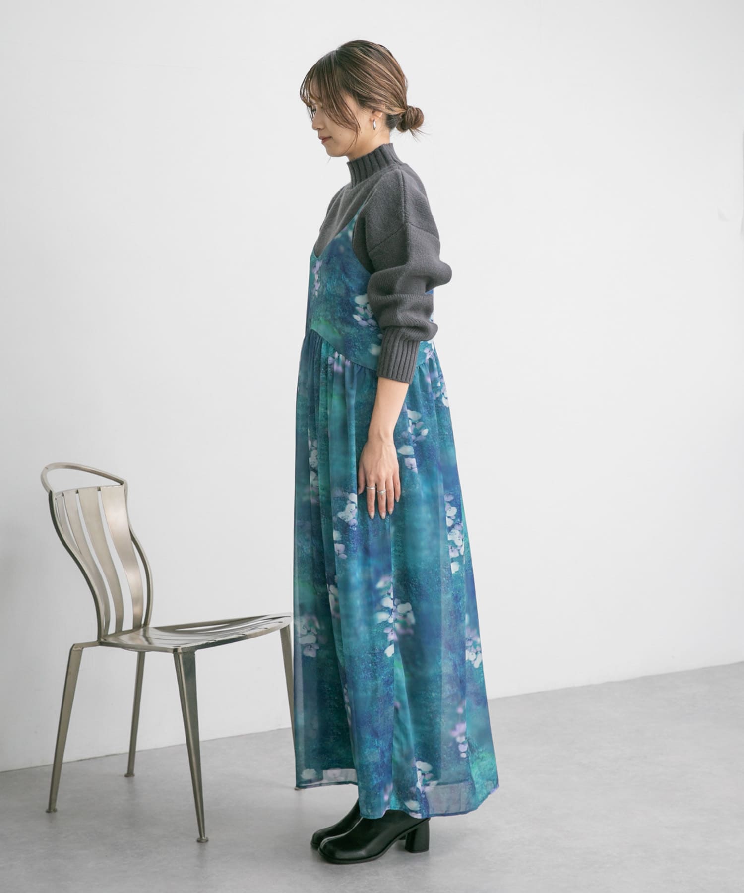 身長：165cm サイズ：one