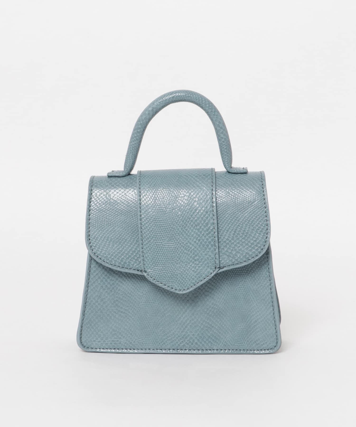ワンハンドル2WAYミニBAG BLUE one