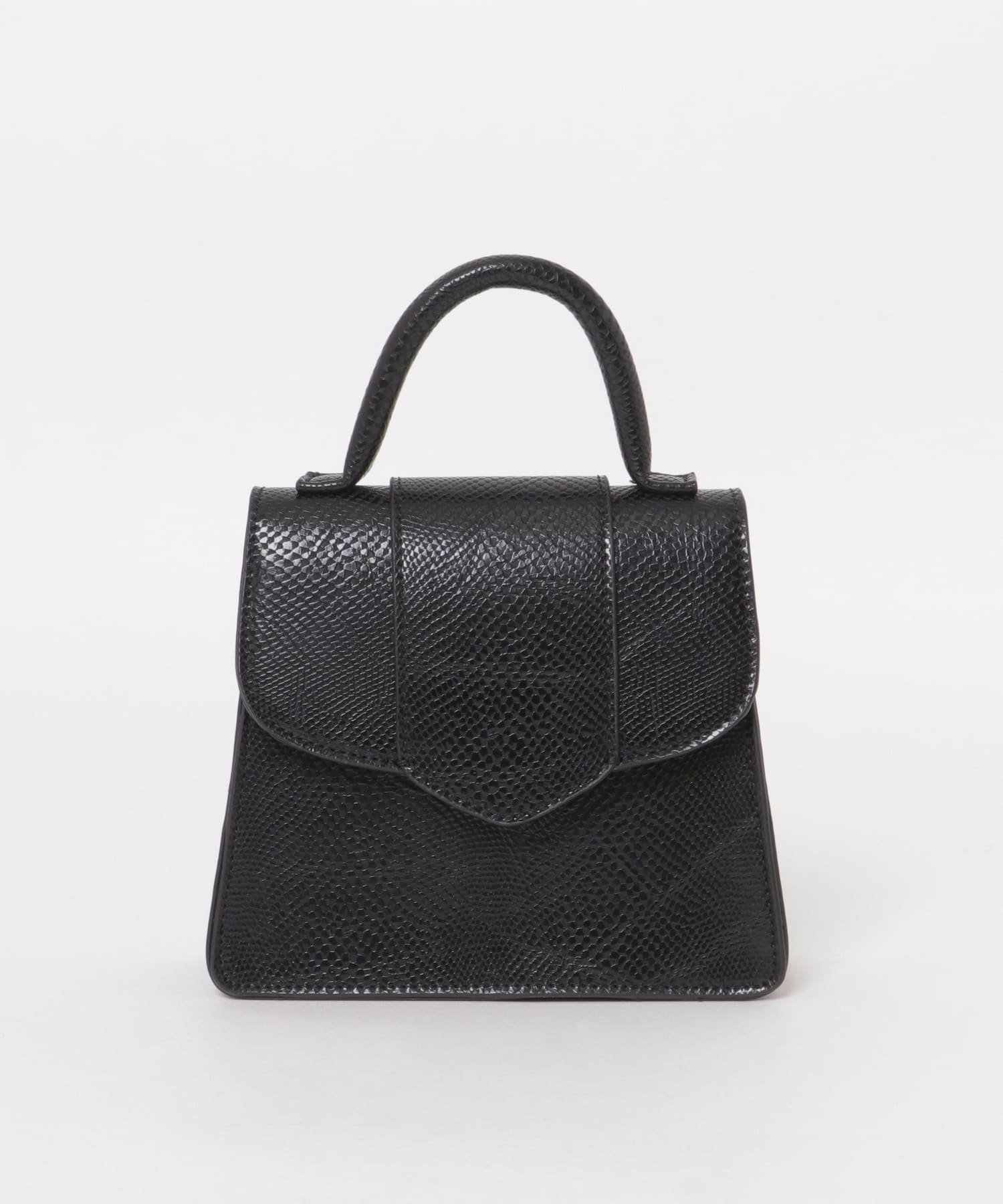 ワンハンドル2WAYミニBAG BLACK one