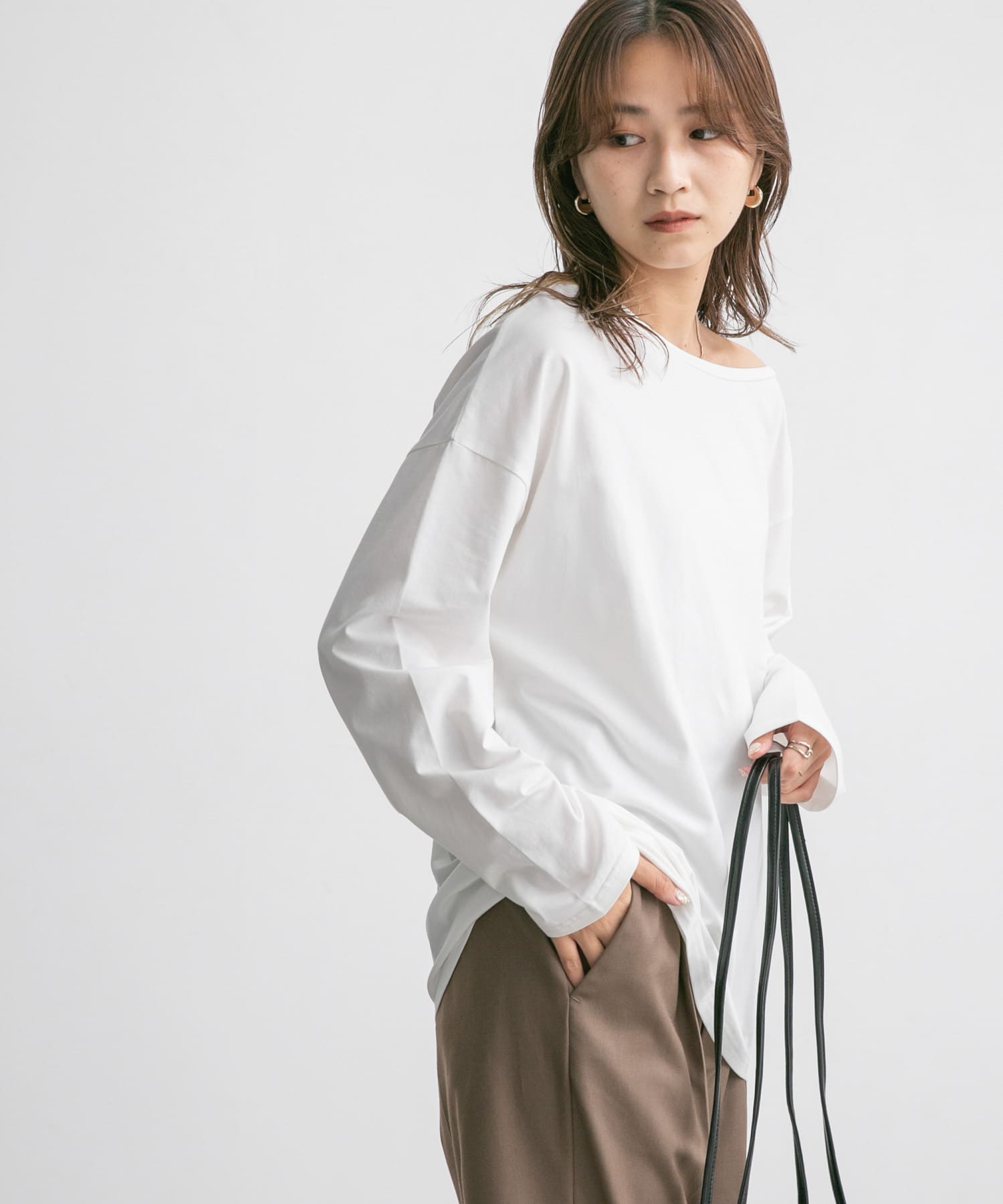 身長：165cm サイズ：one