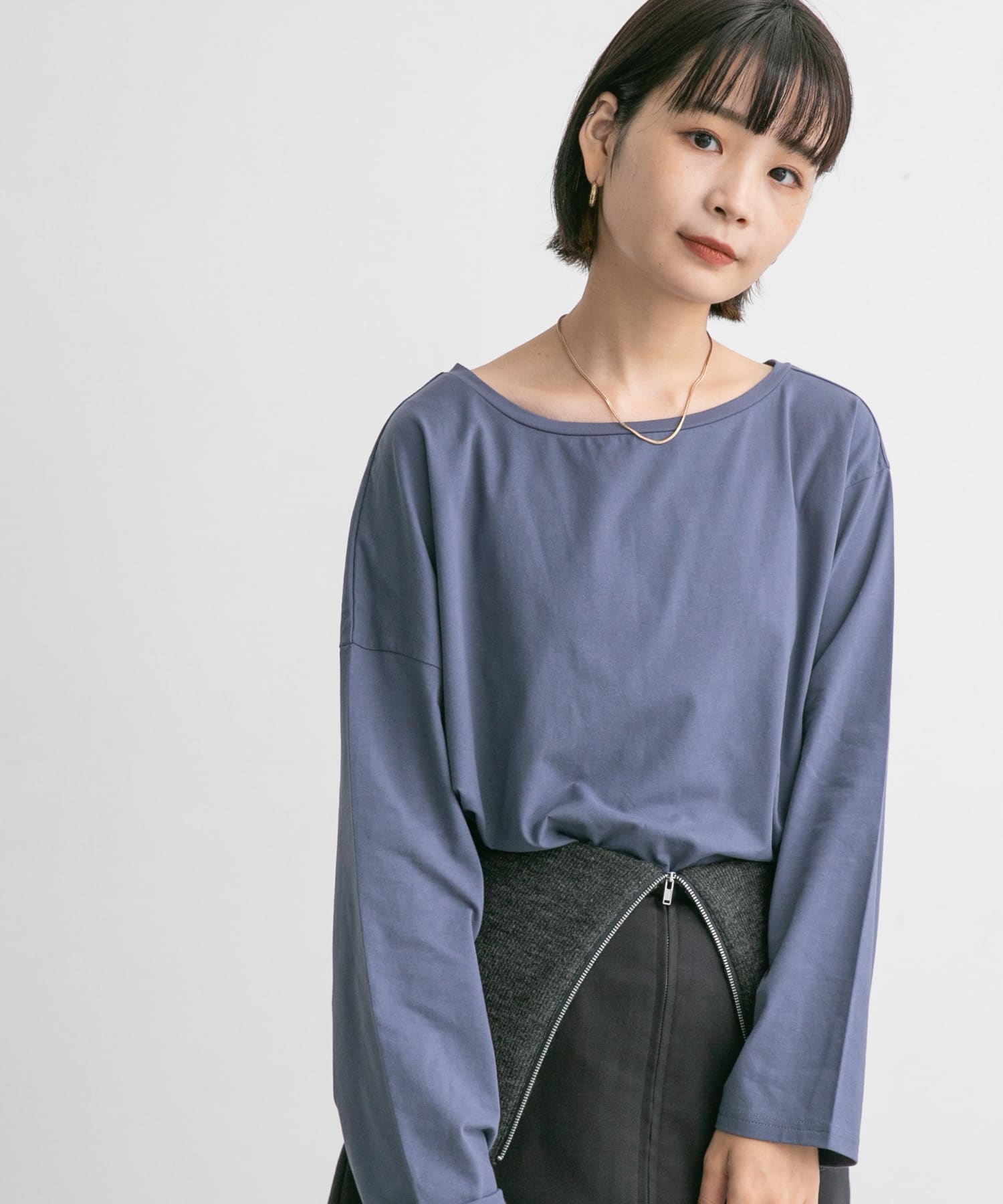 身長：160cm サイズ：one