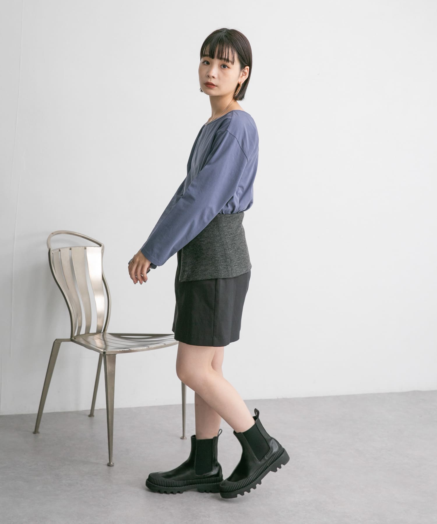 身長：160cm サイズ：one
