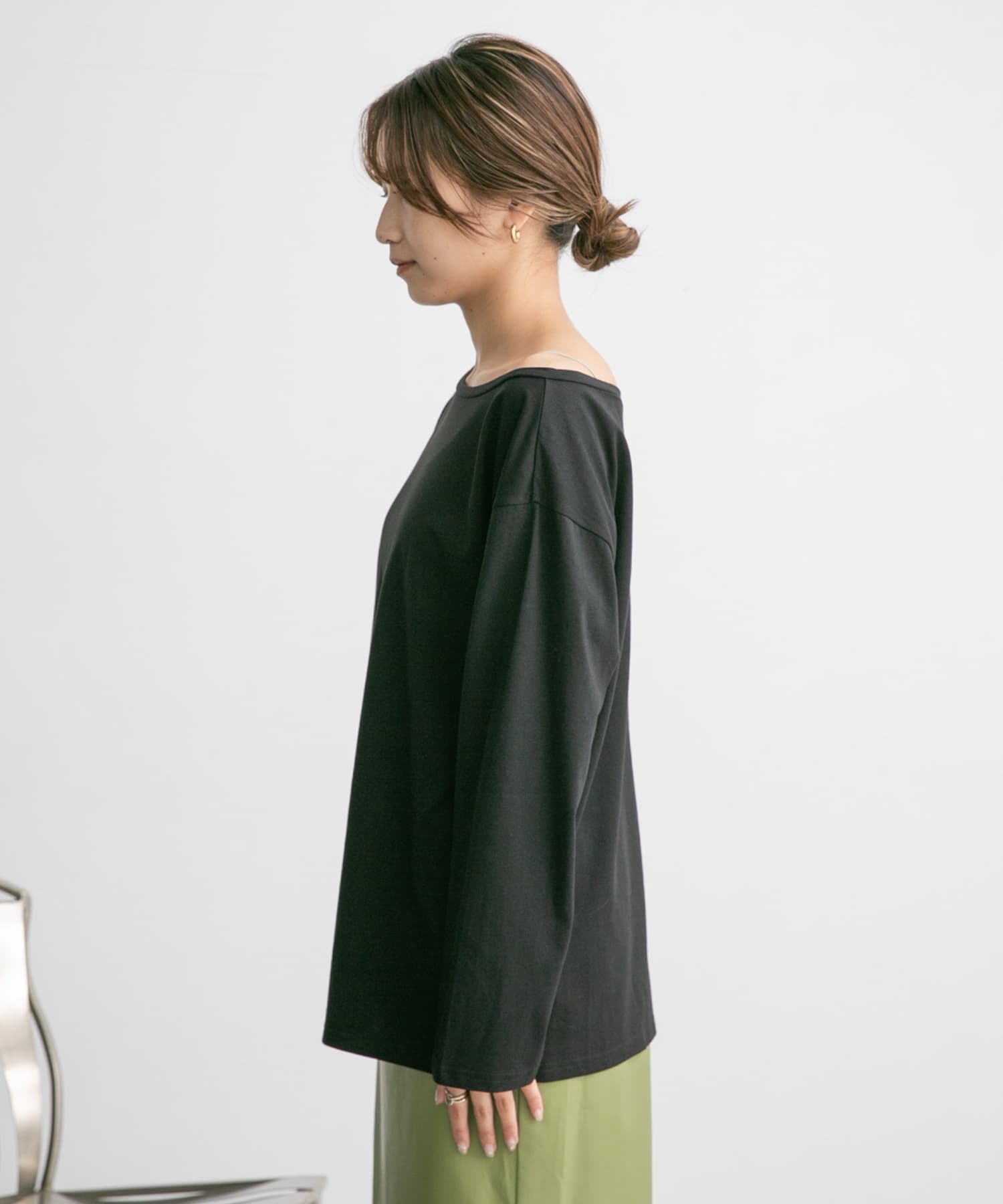 身長：165cm サイズ：one