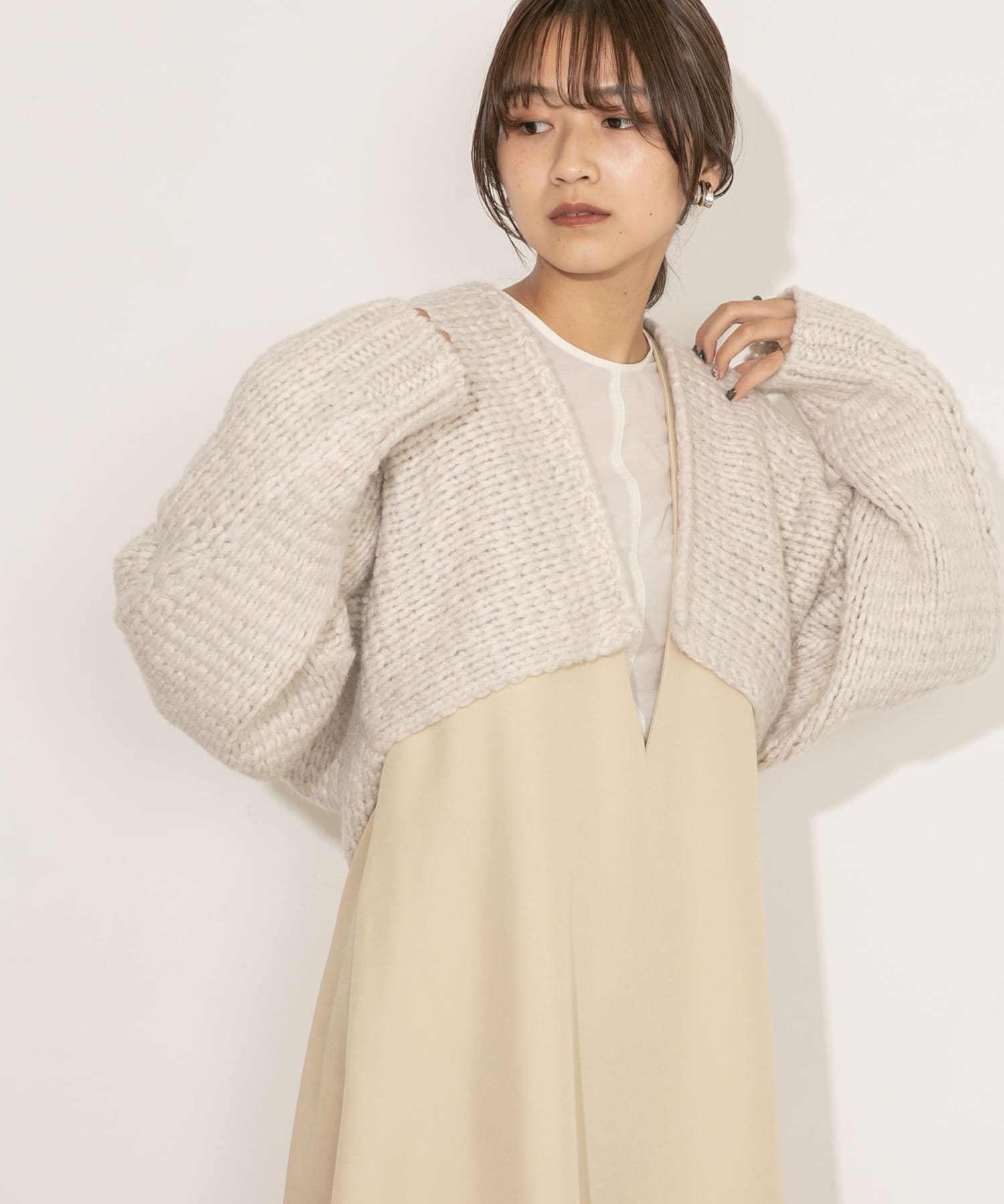 身長：165cm サイズ：one