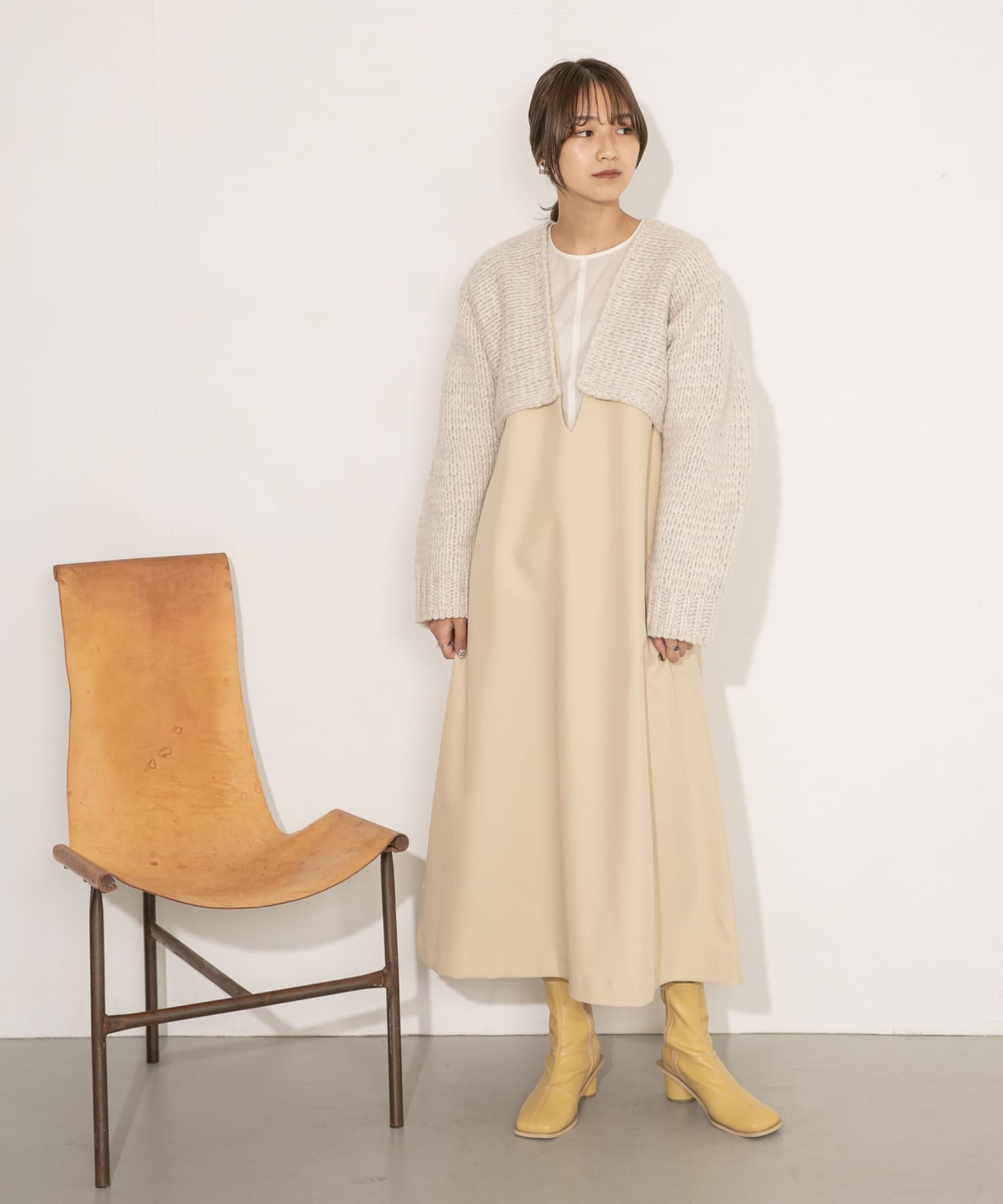 身長：165cm サイズ：one