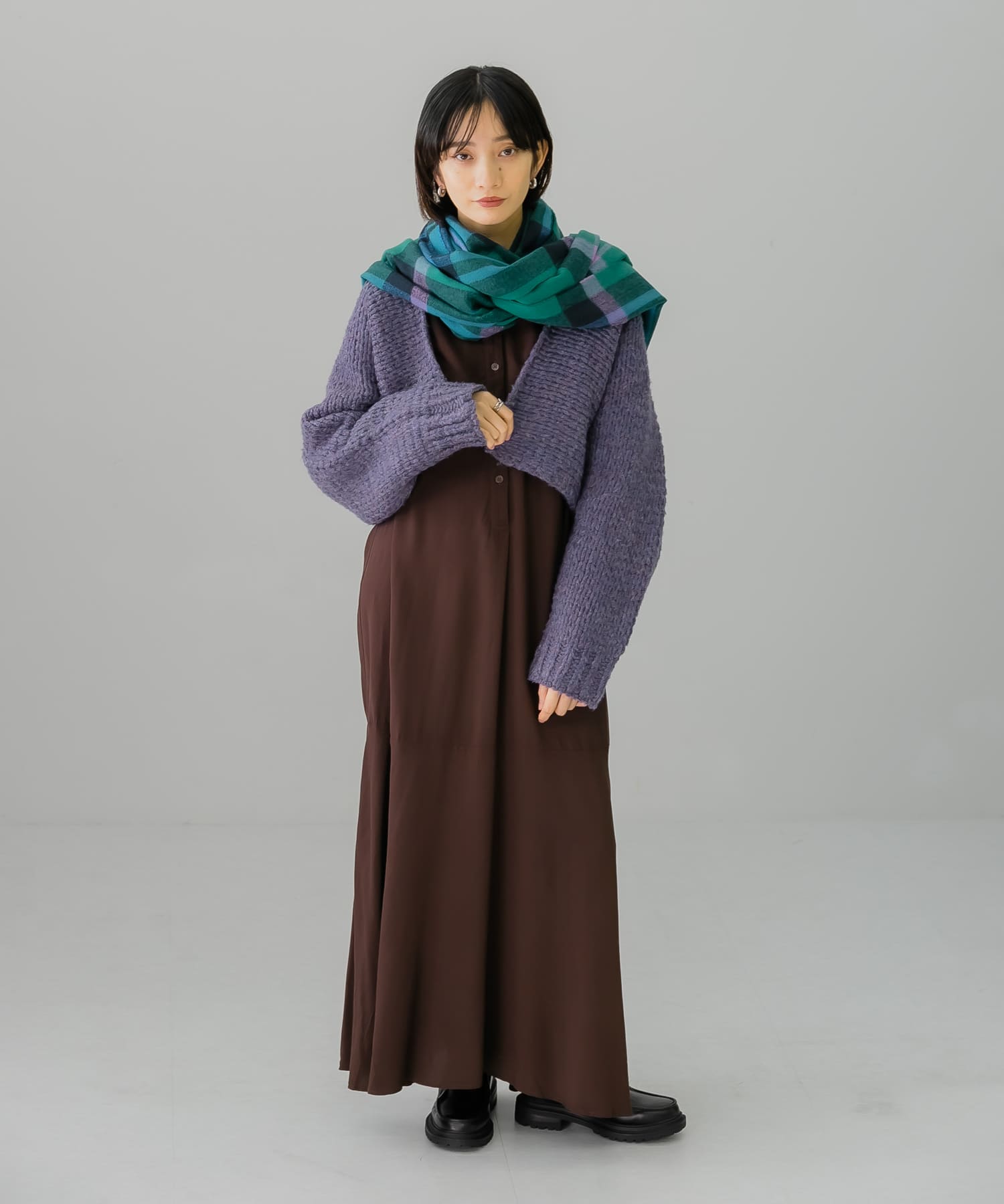 身長：159cm サイズ：one