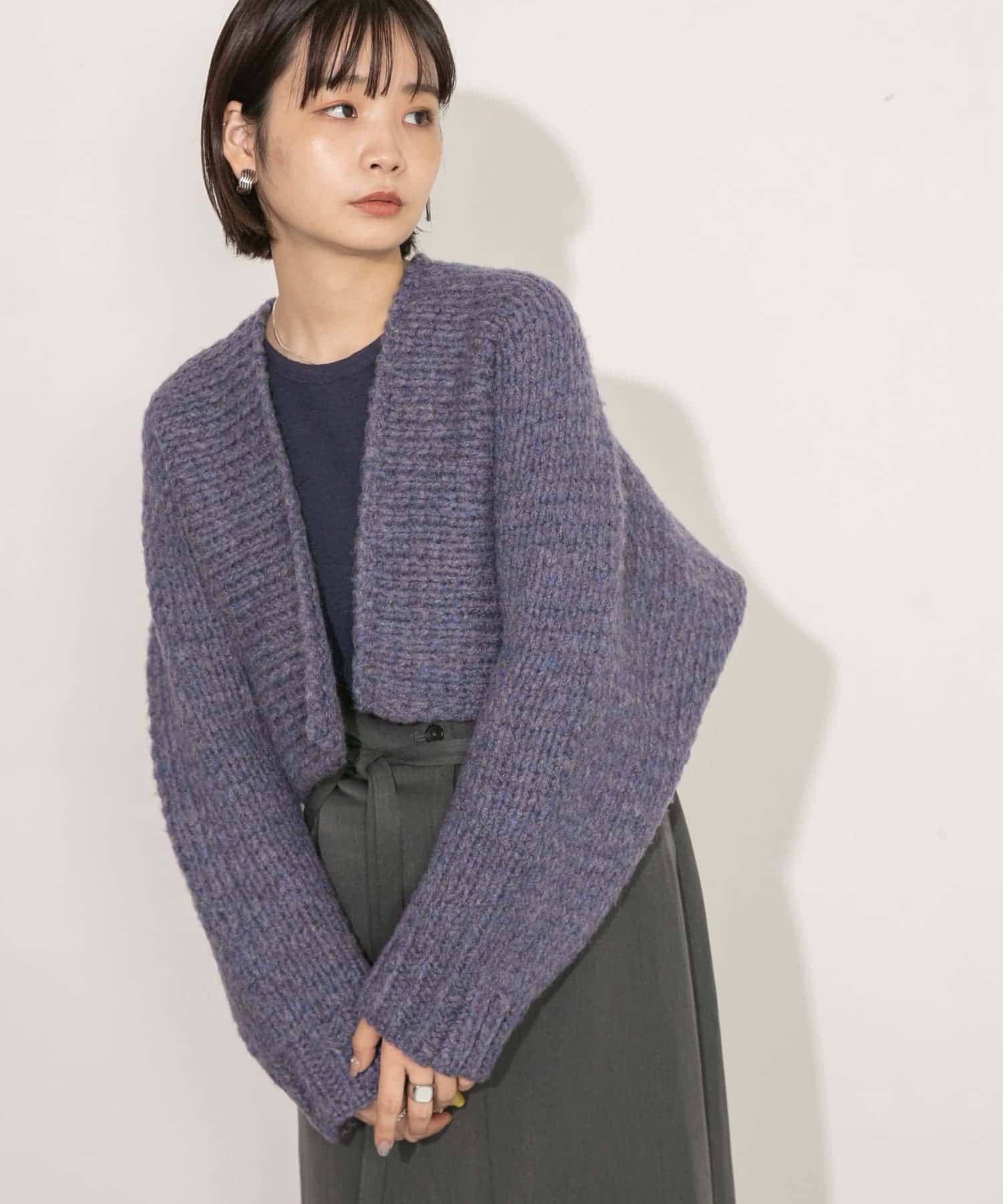 身長：160cm サイズ：one
