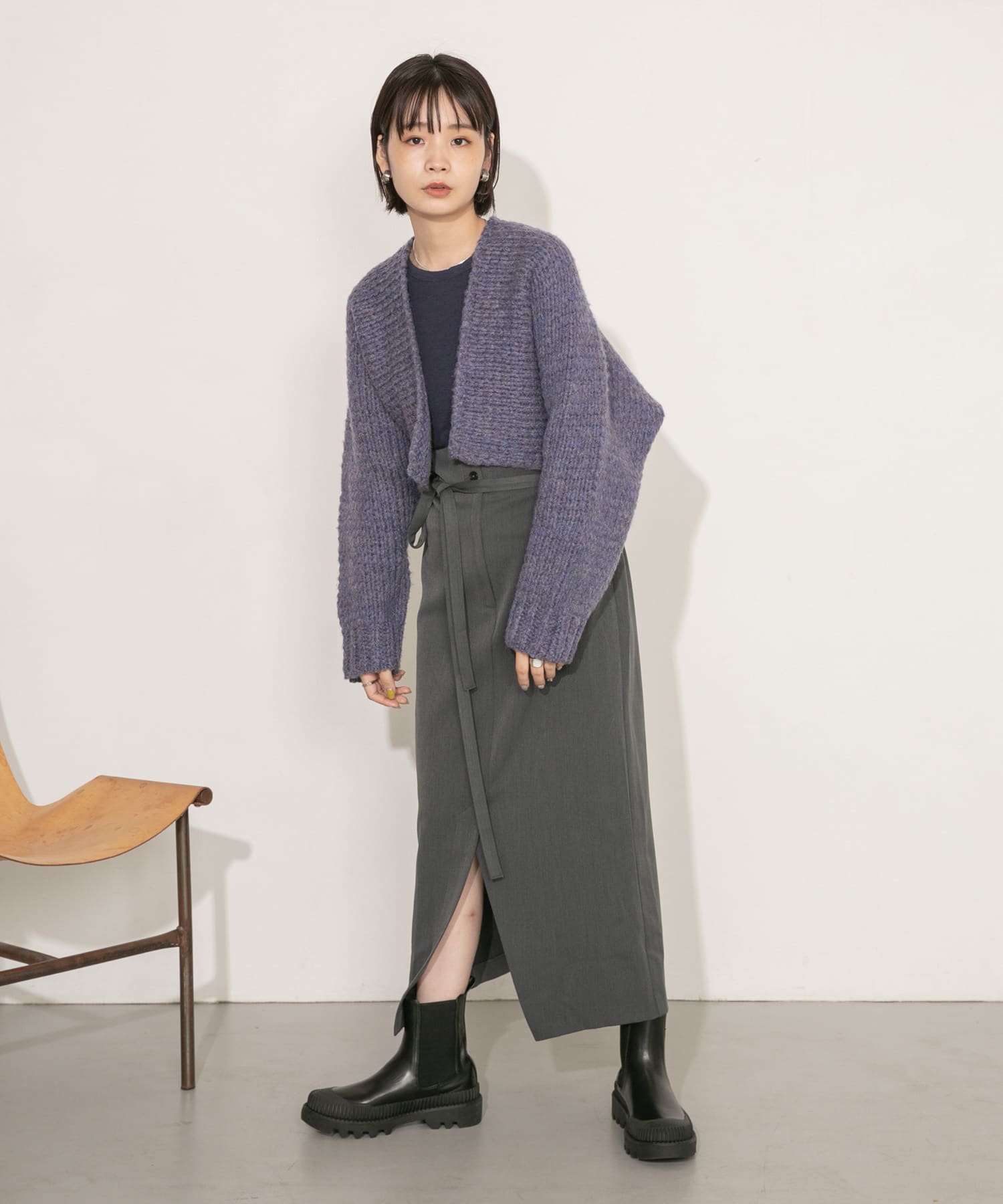 身長：160cm サイズ：one