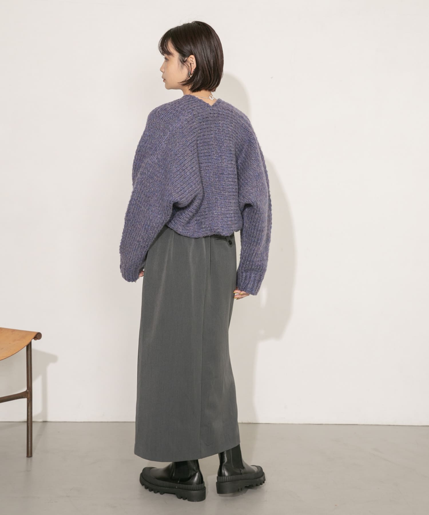 身長：160cm サイズ：one