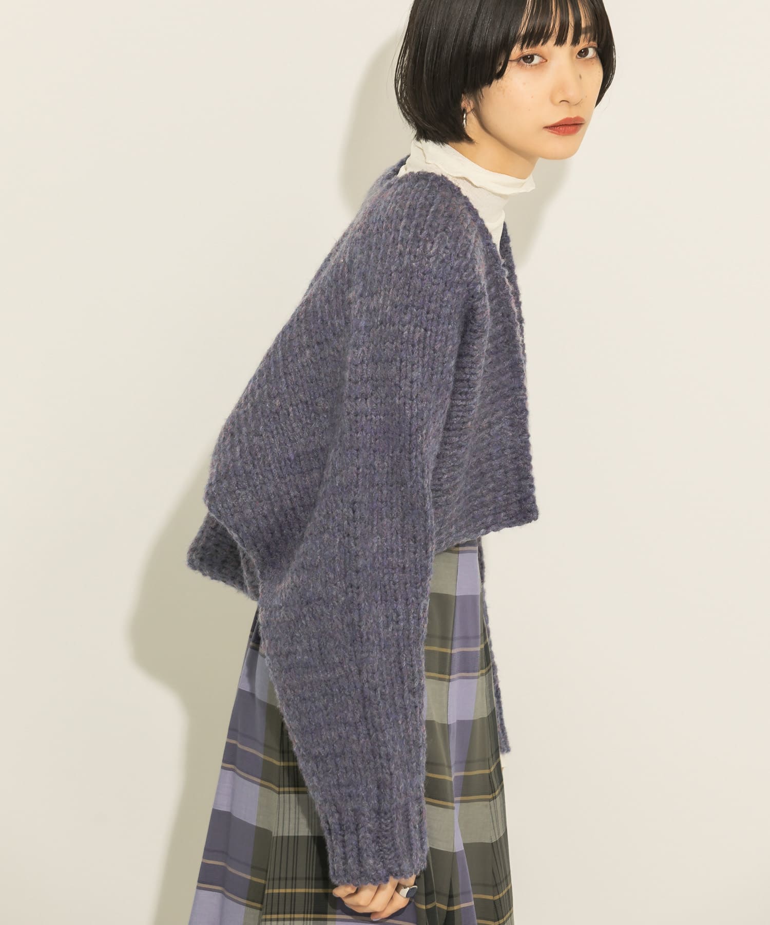 身長：159cm サイズ：one