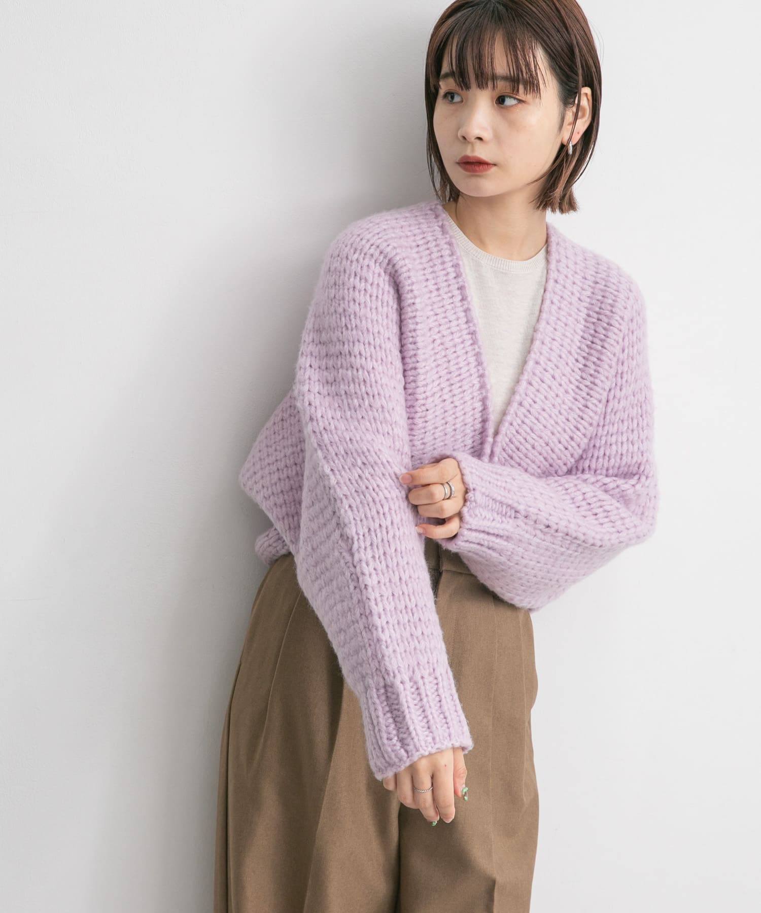 身長：160cm サイズ：one
