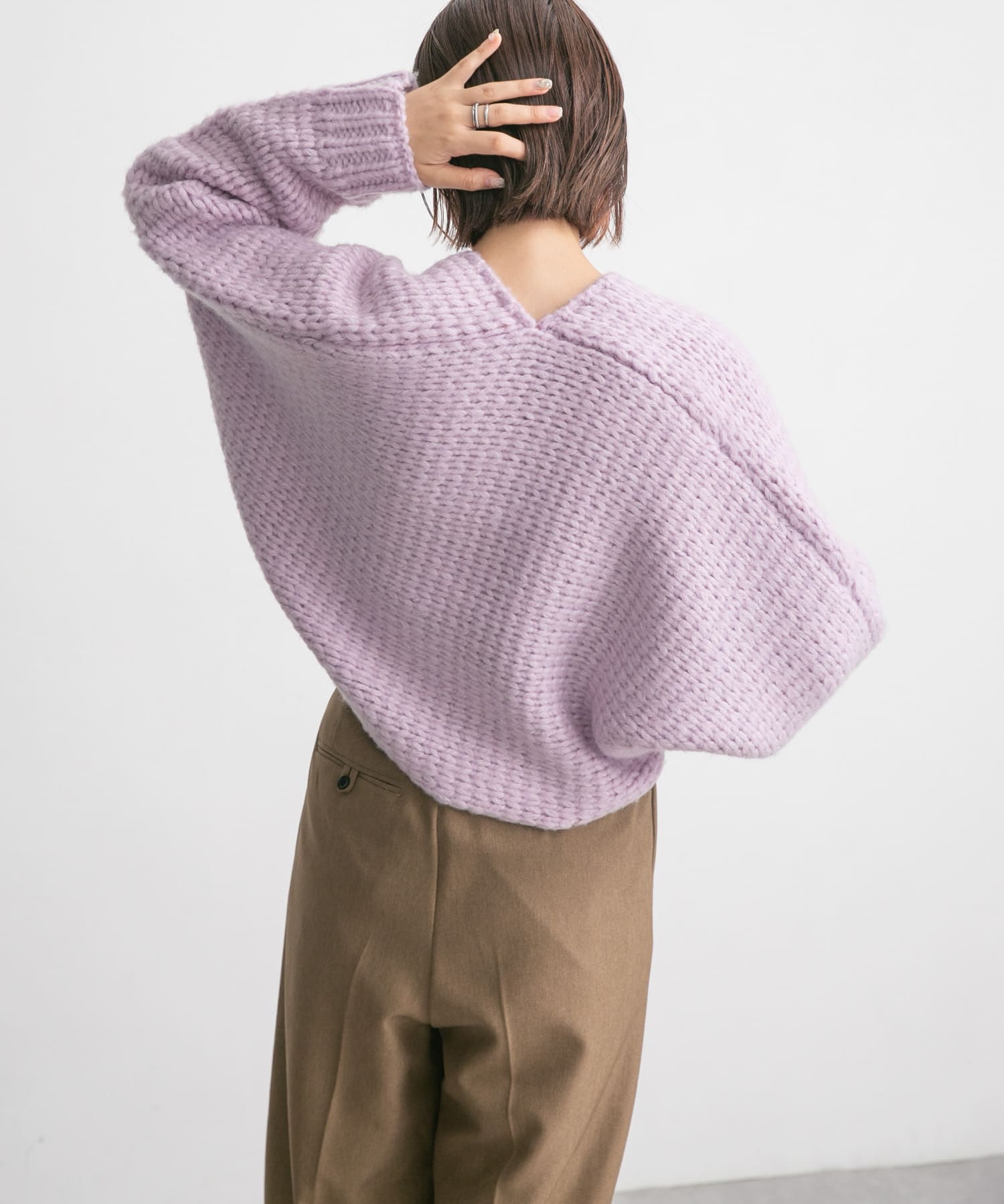 身長：160cm サイズ：one
