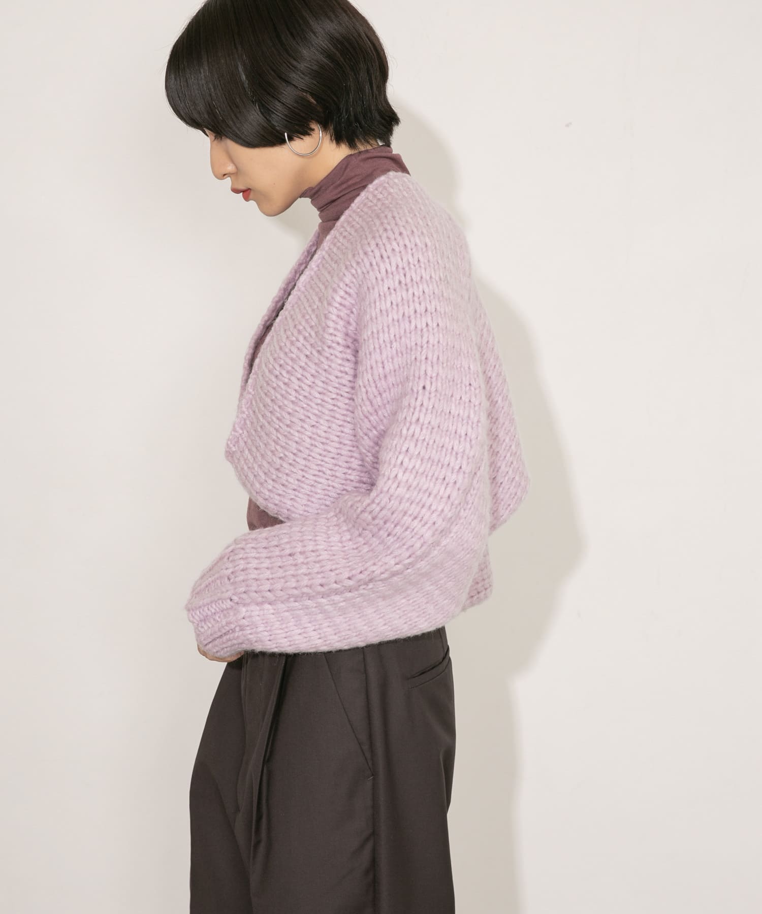 身長：159cm サイズ：one