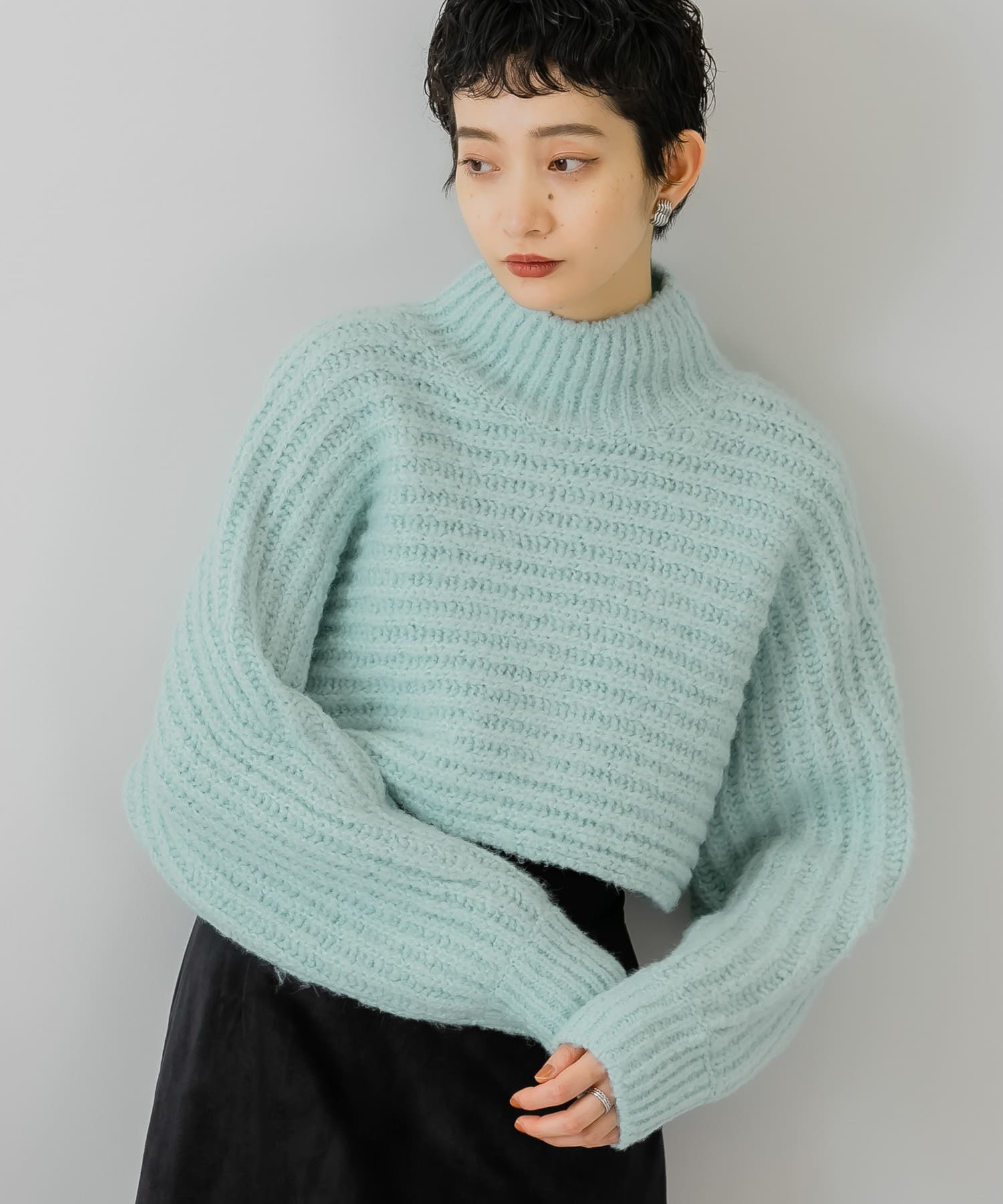 身長：159cm サイズ：one