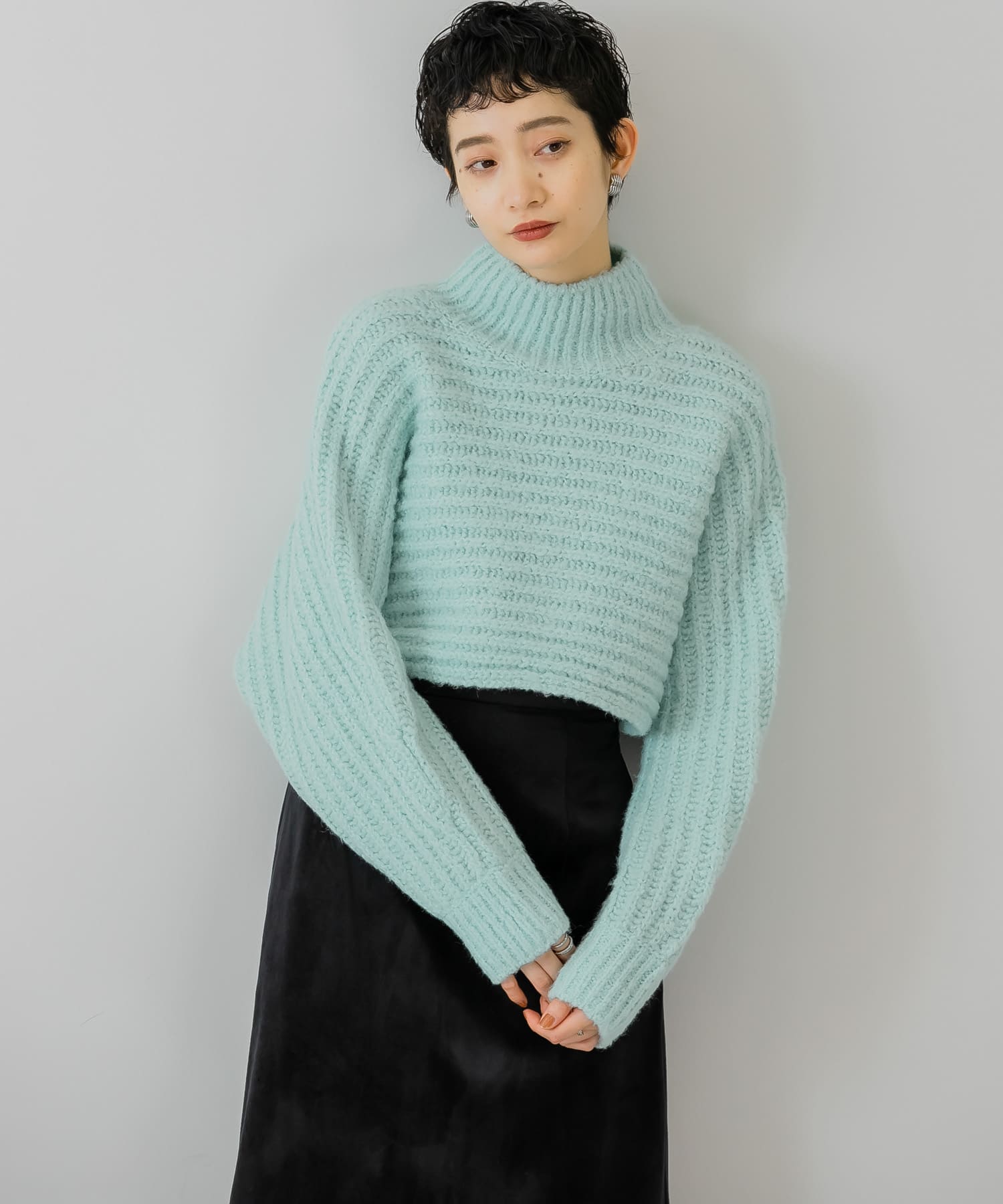 身長：159cm サイズ：one