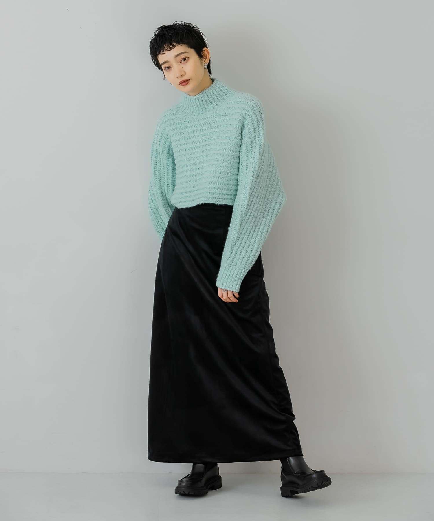 身長：159cm サイズ：one