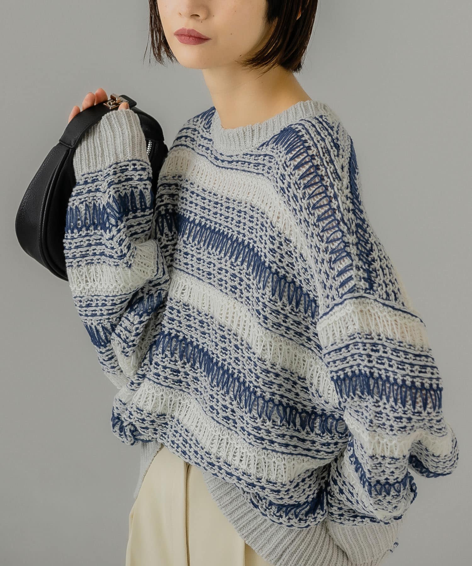 身長：159cm サイズ：one