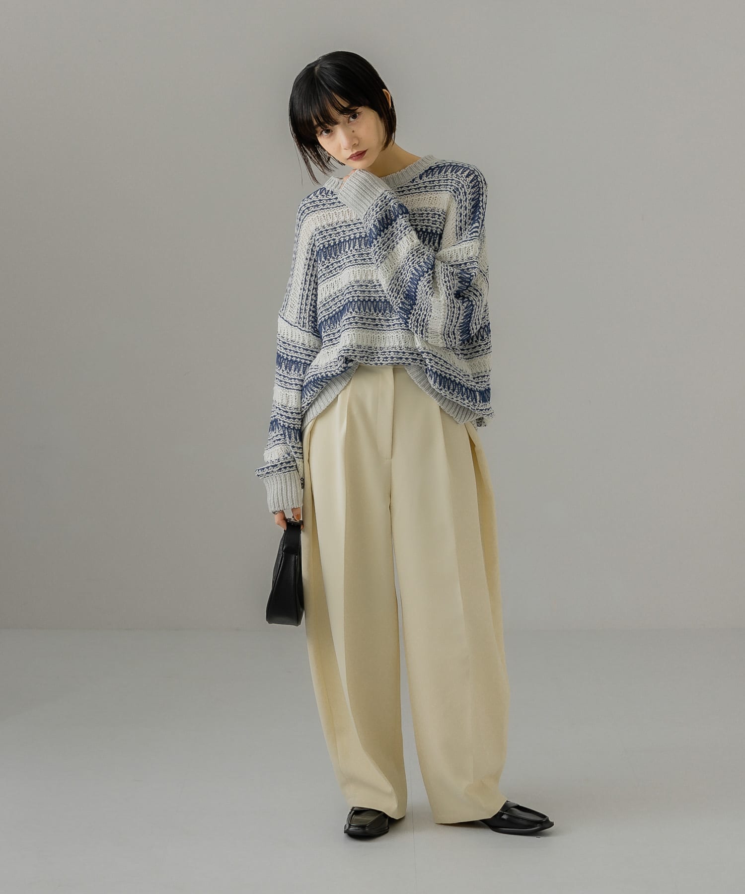身長：159cm サイズ：one