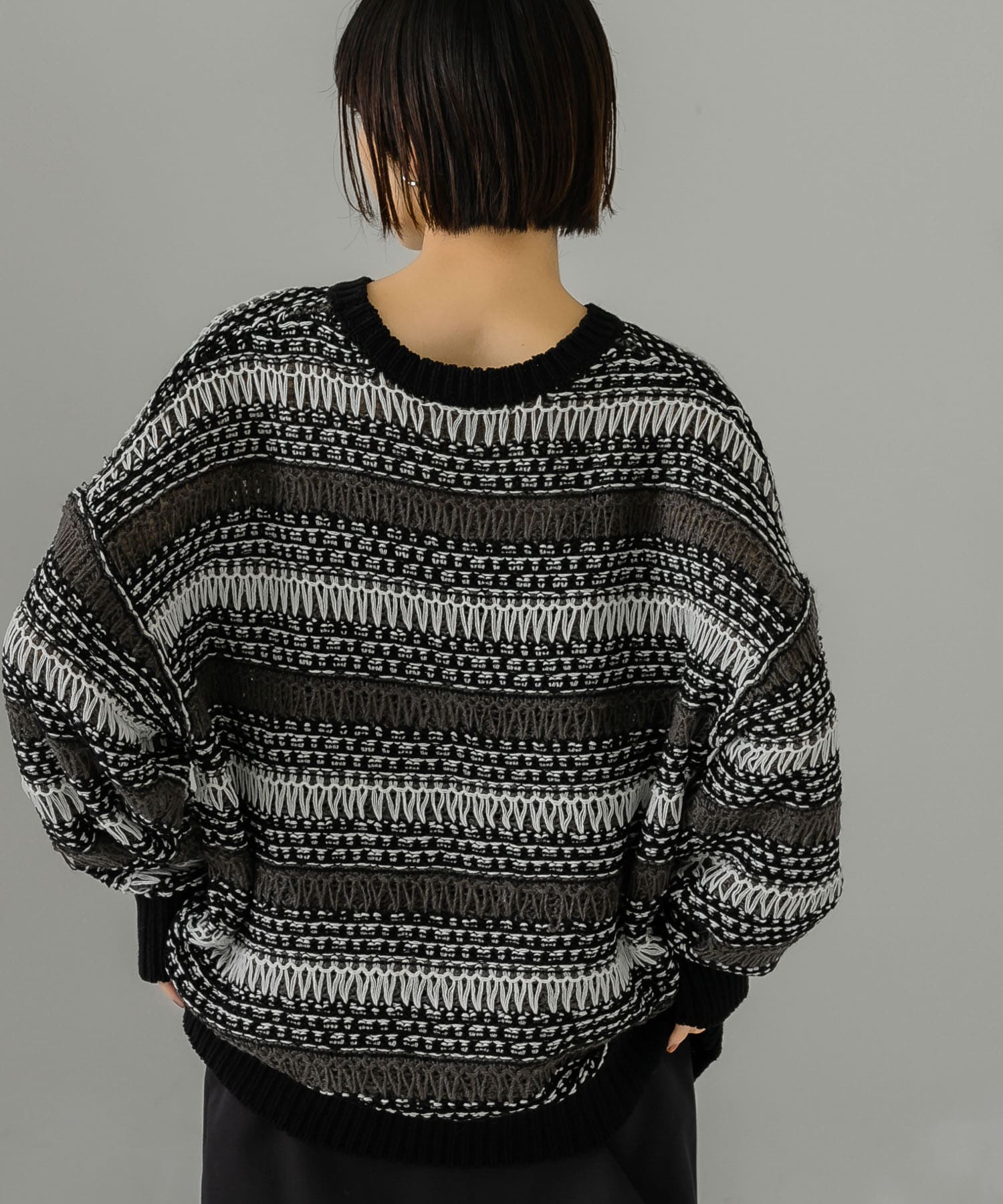 身長：159cm サイズ：one