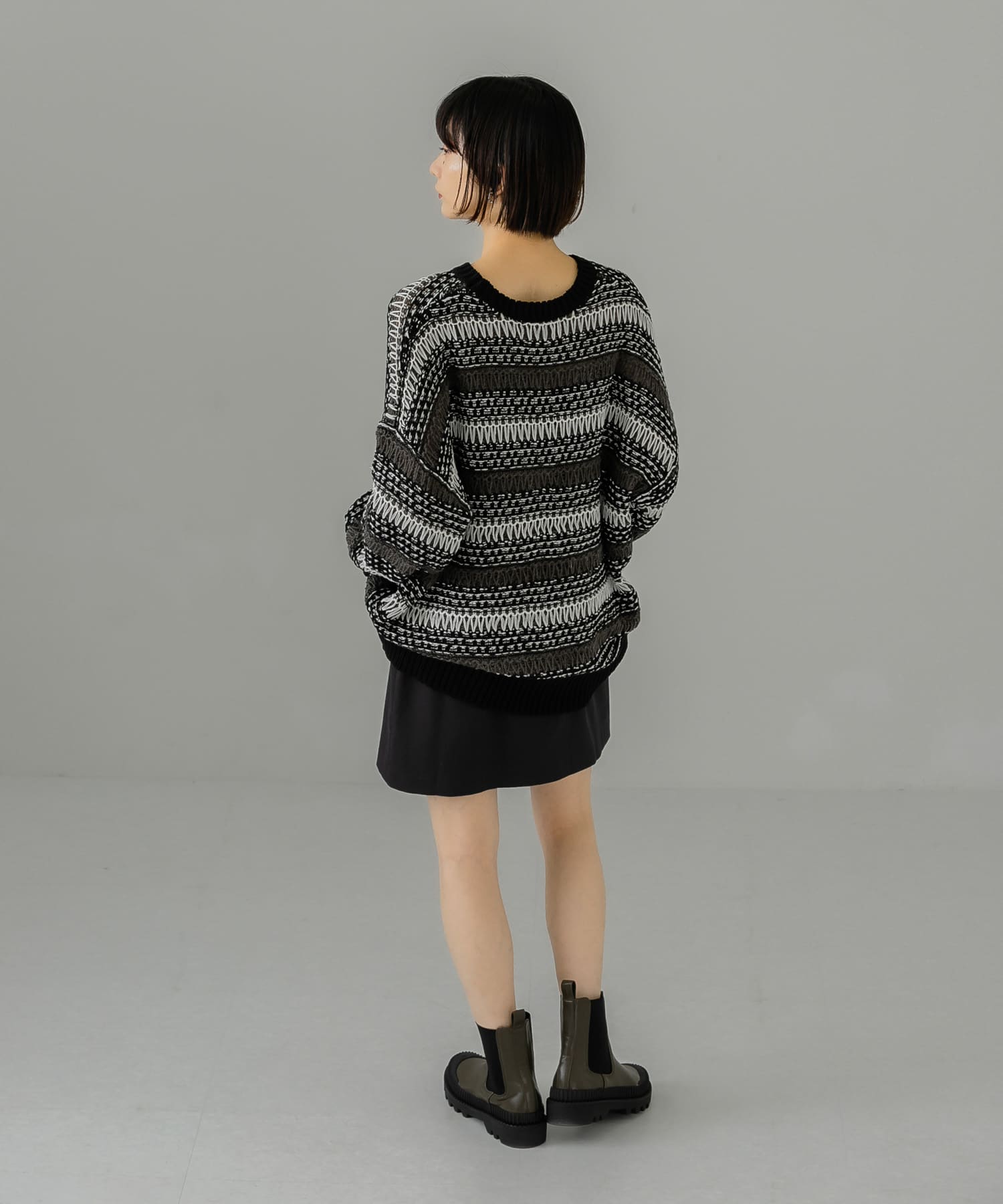 身長：159cm サイズ：one