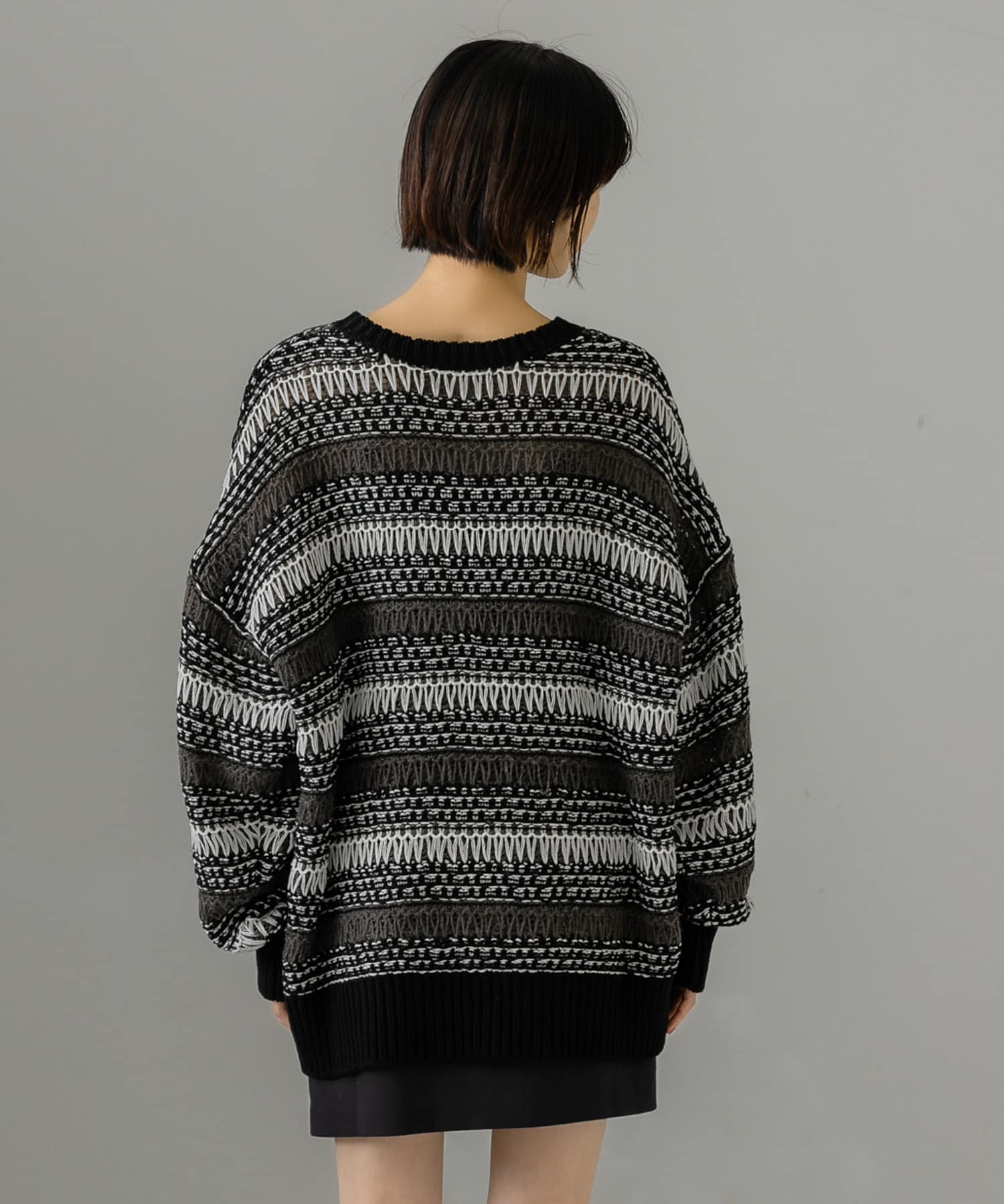 身長：159cm サイズ：one