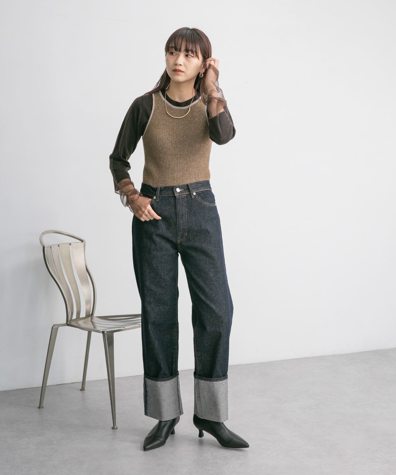 身長：165cm サイズ：38