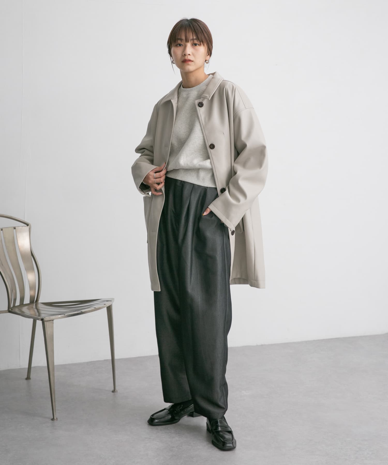 身長：165cm サイズ：one