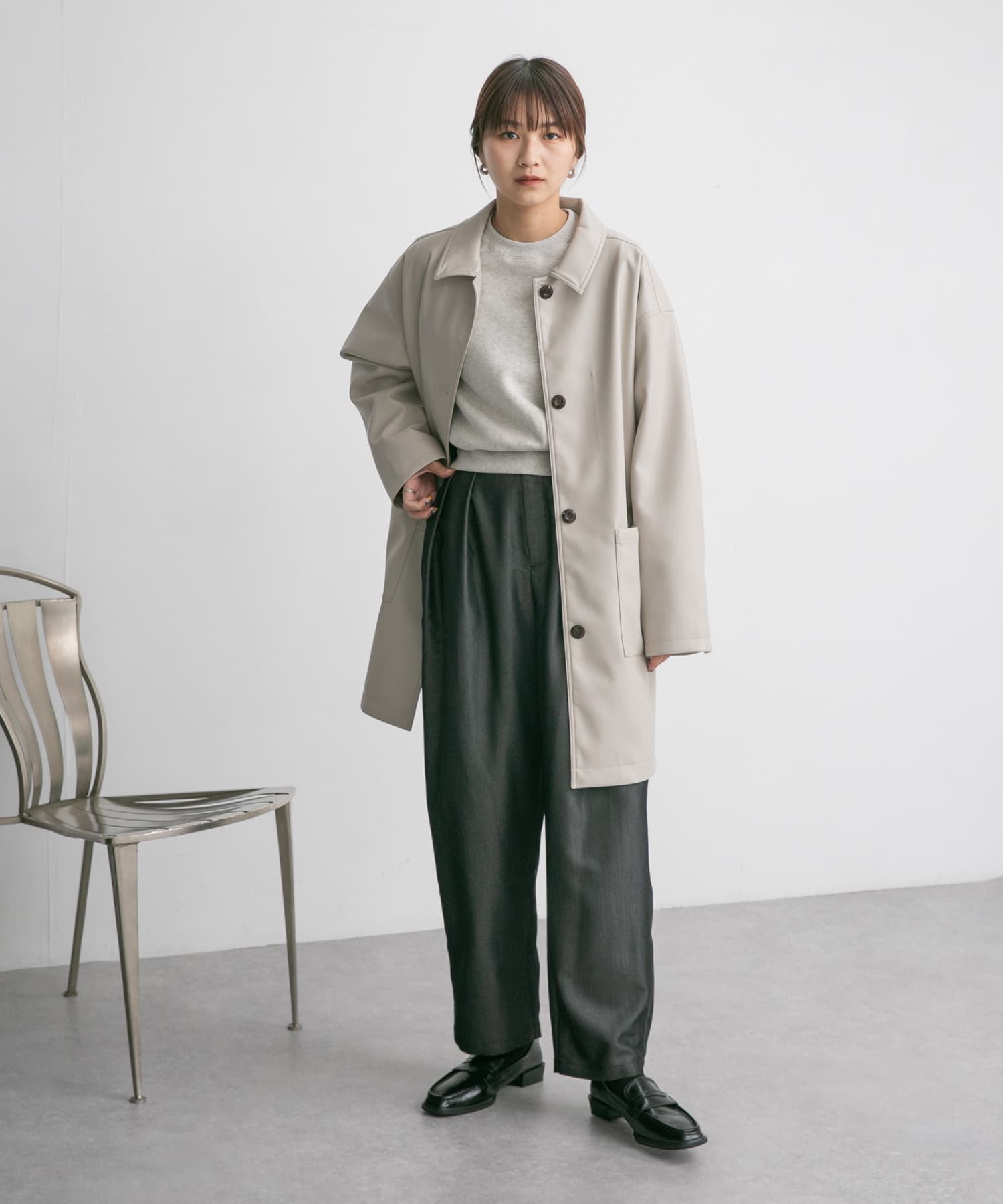 身長：165cm サイズ：one