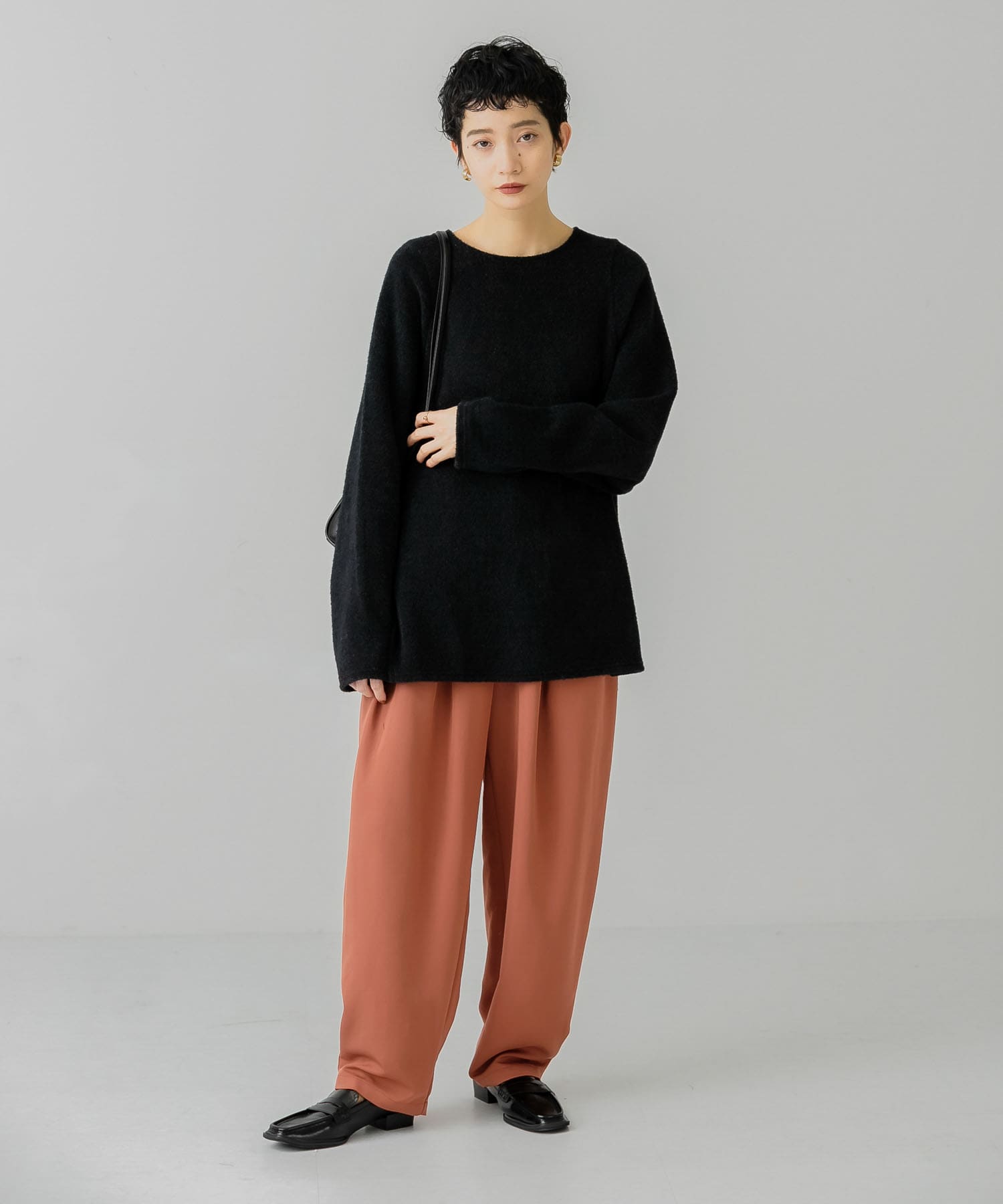 身長：159cm サイズ：one