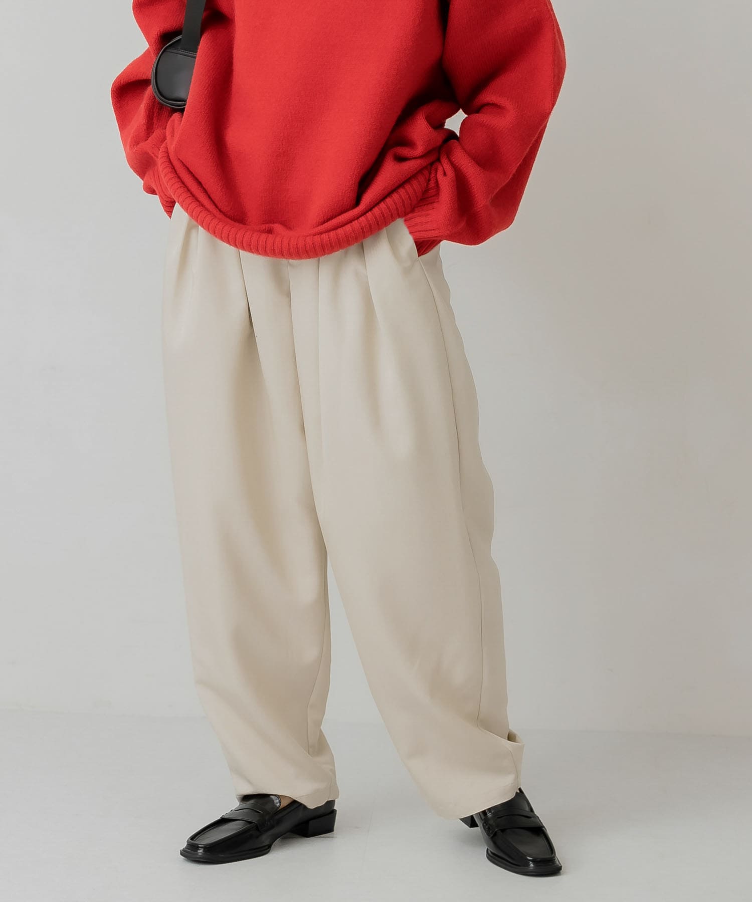 身長：159cm サイズ：one