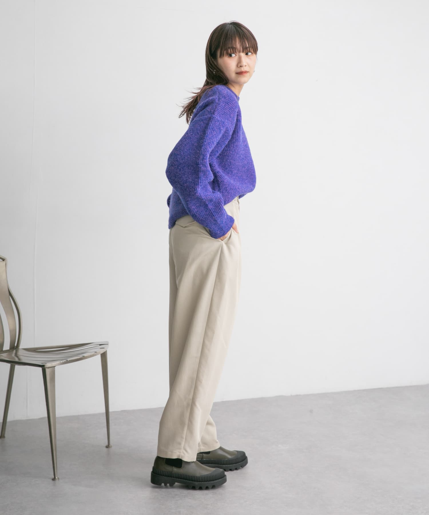 身長：165cm サイズ：one