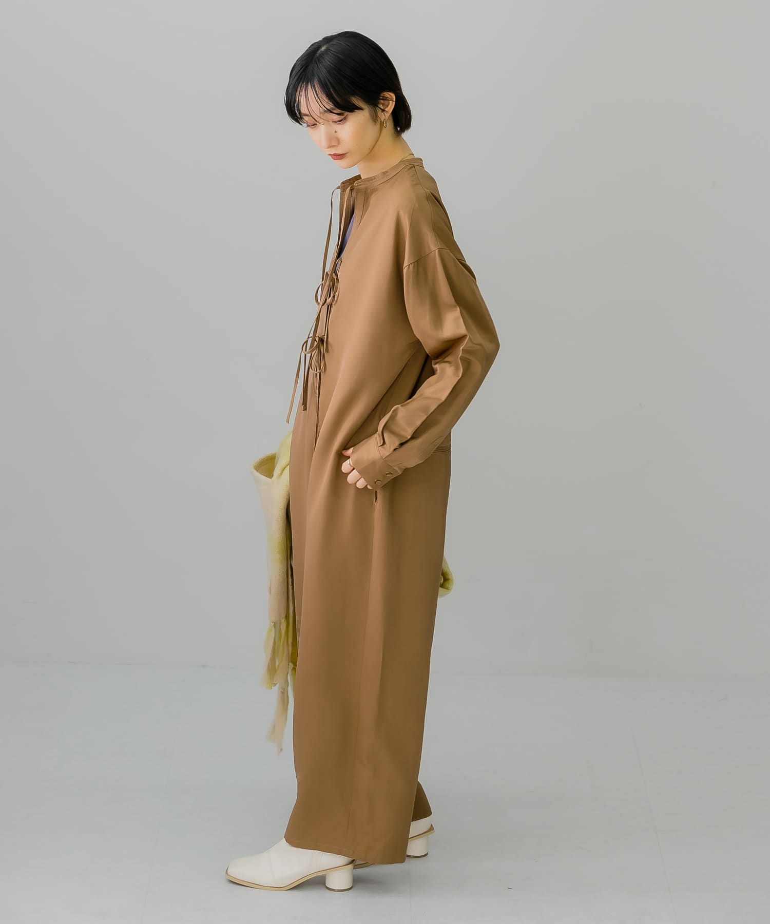 身長：159cm サイズ：one